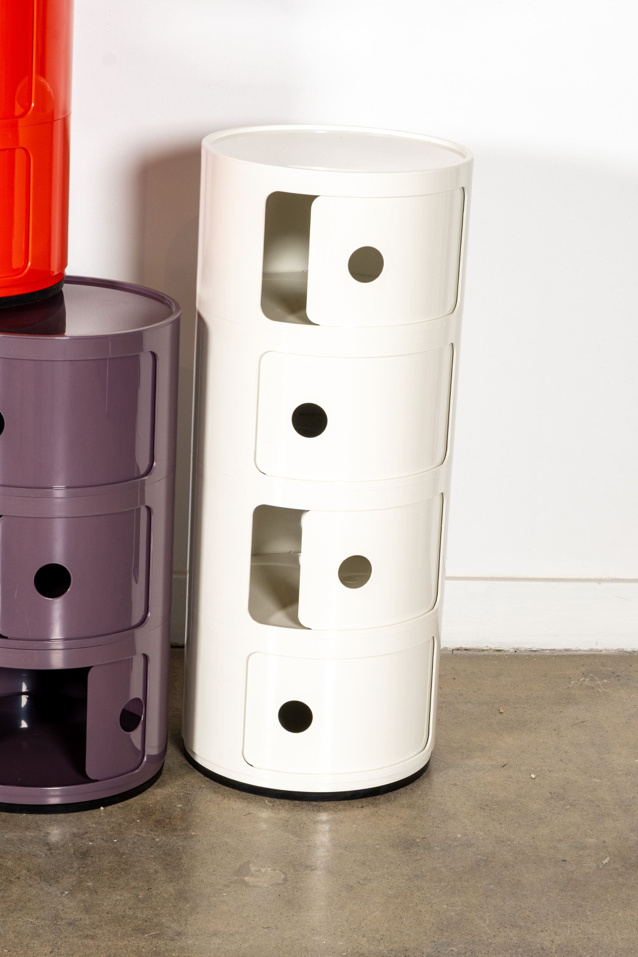 Kartell Componibili, 4 Elements, White | Bonne Choice