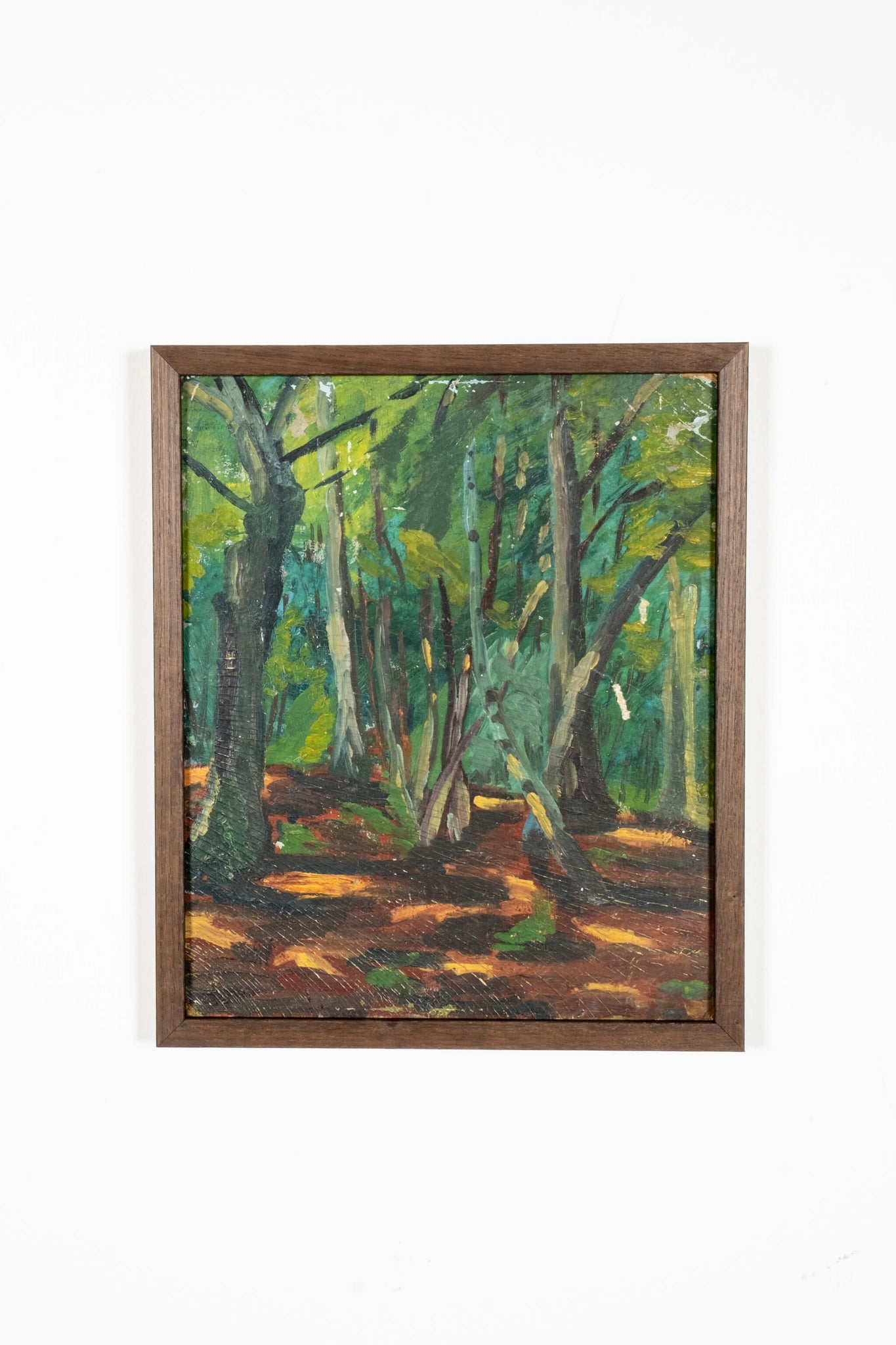 Forest Scene, Newly Framed