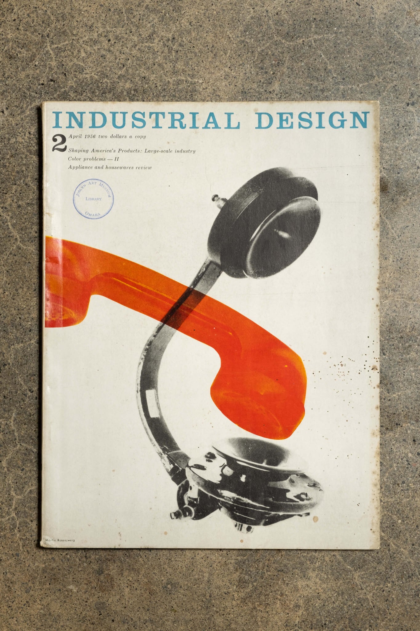 Industrial Design Vintage Magazine, April 1956