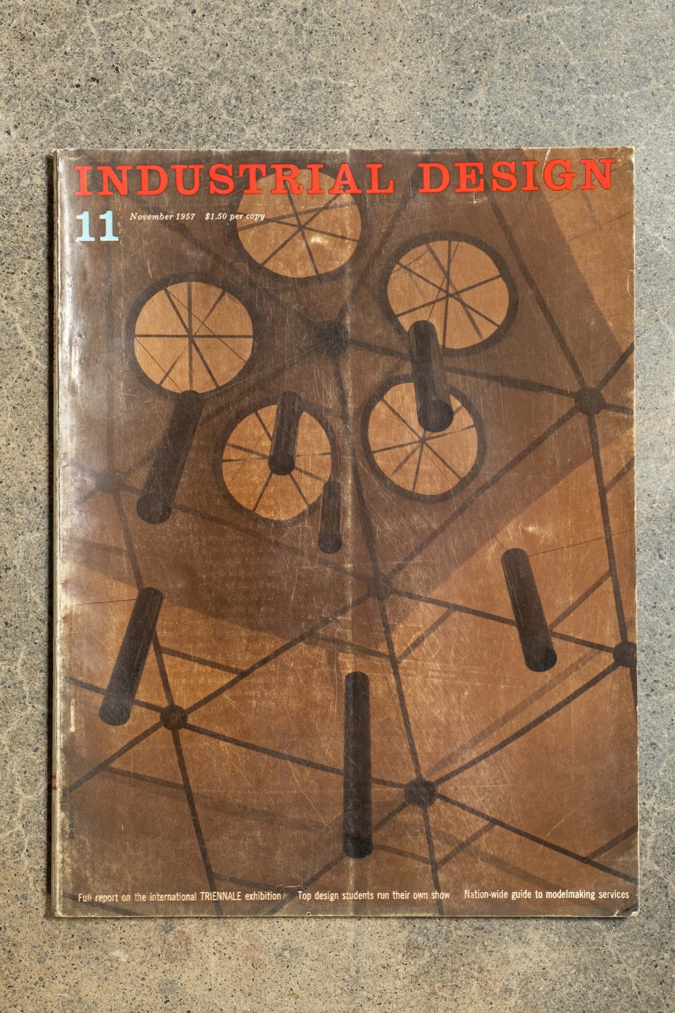 Industrial Design Vintage Magazine, November 1957