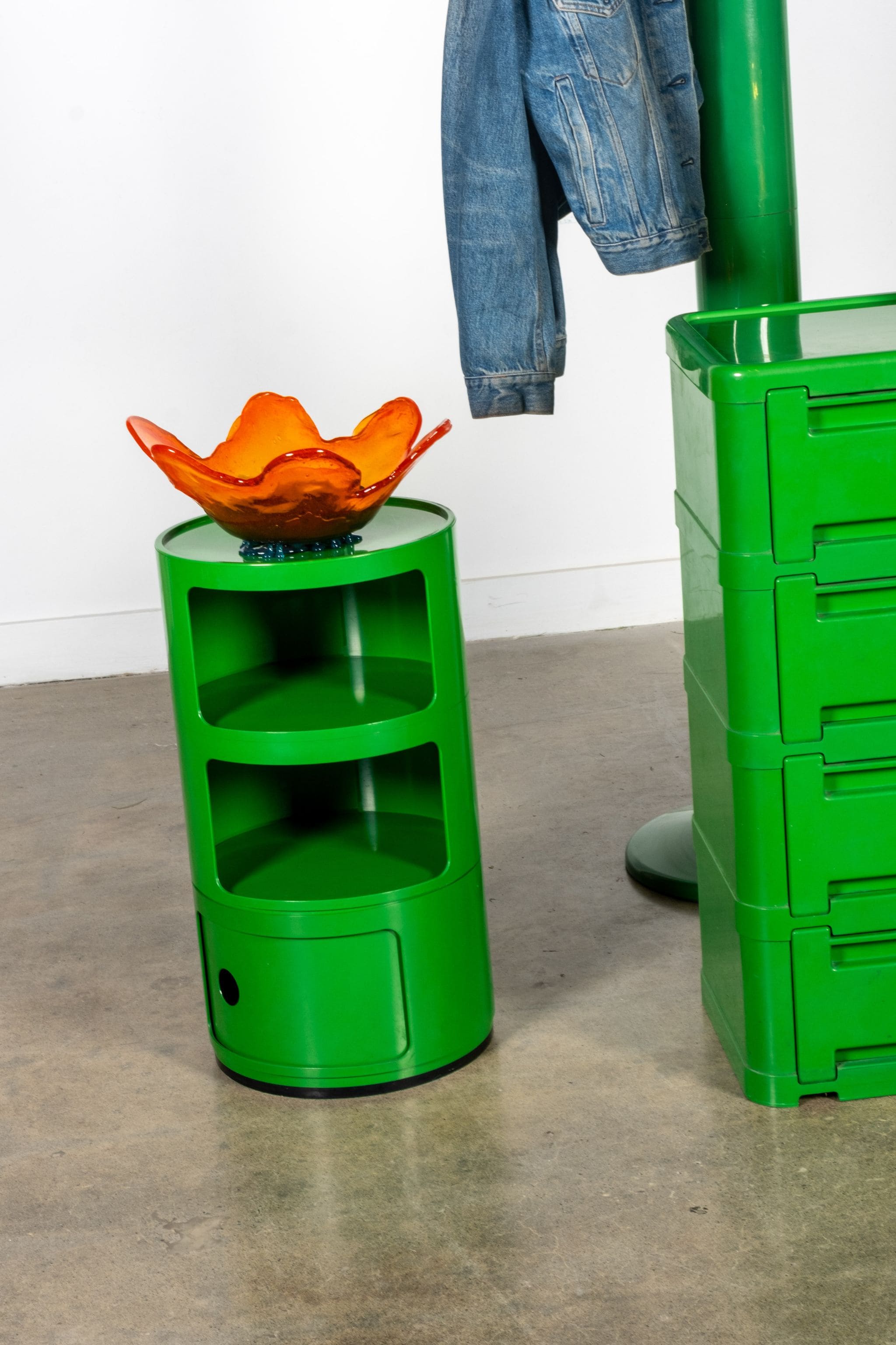 Vintage Kartell Componibili 3-tier Storage Table | Bonne Choice