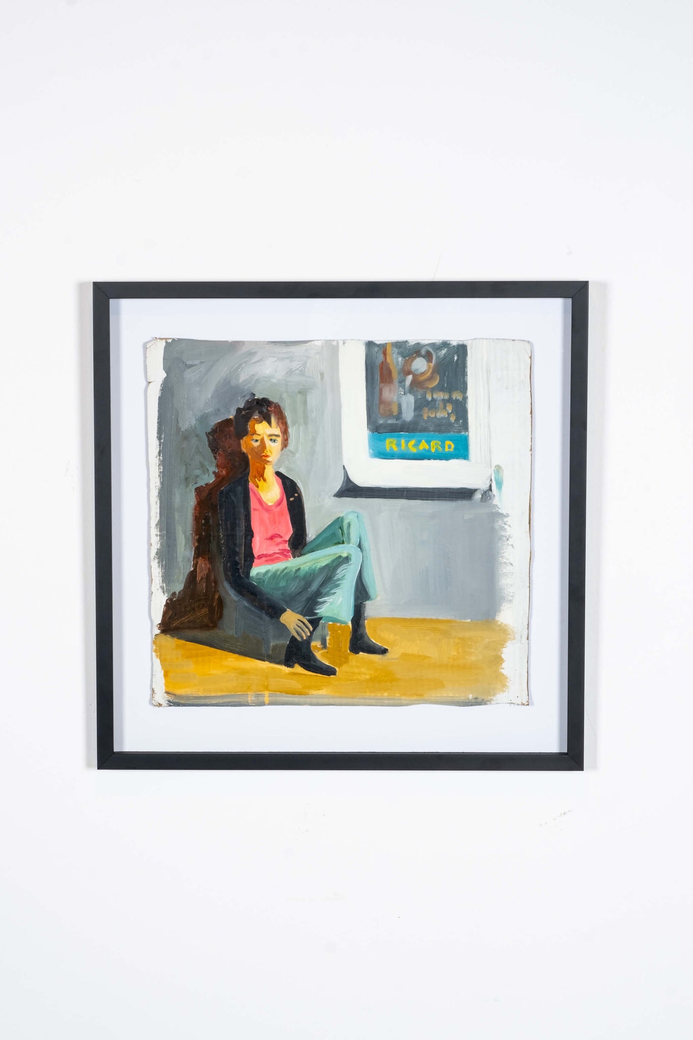 Seated French Lady, Newly Framed