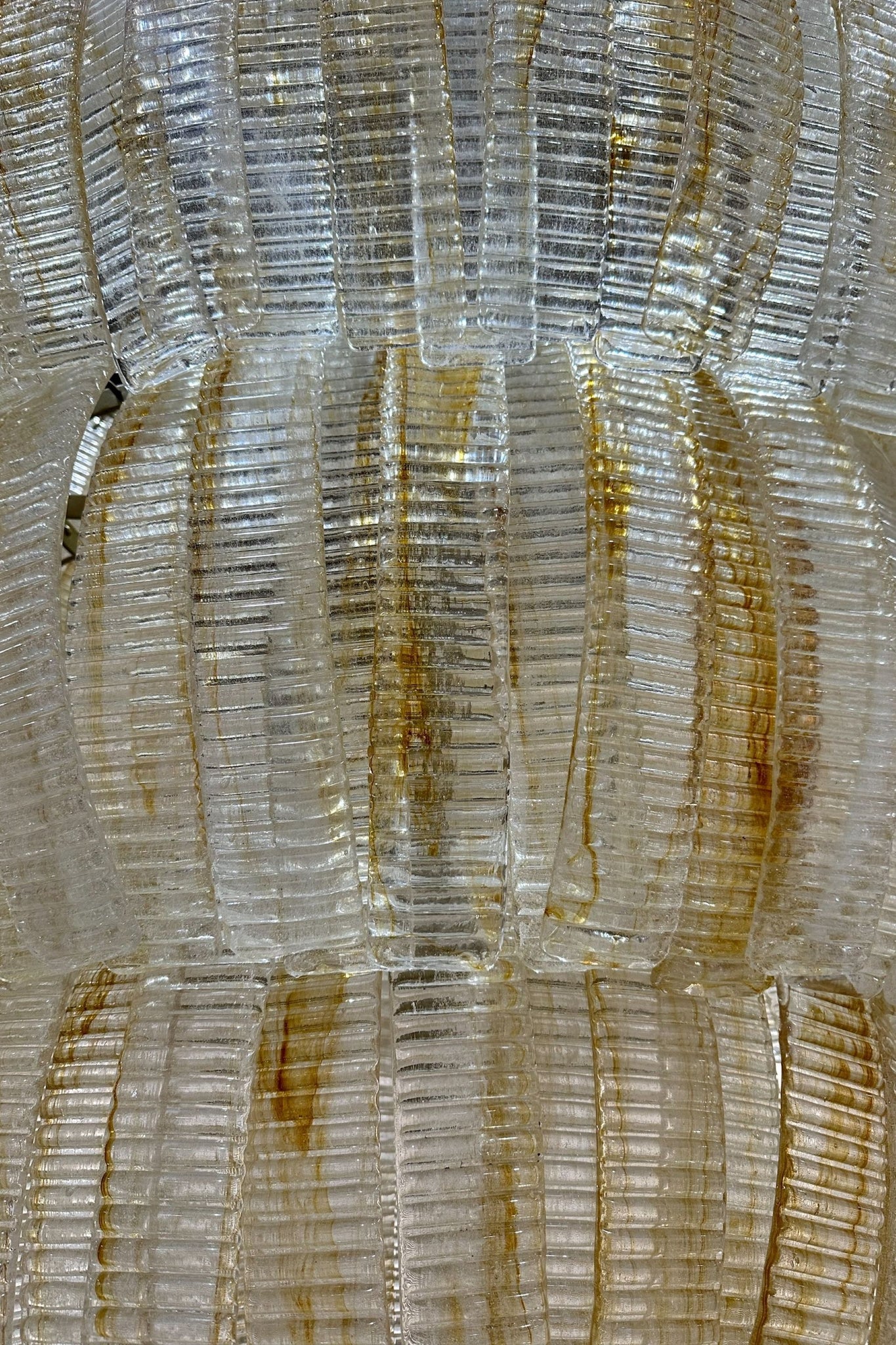 Murano 3-Tiered Glass Chandelier 