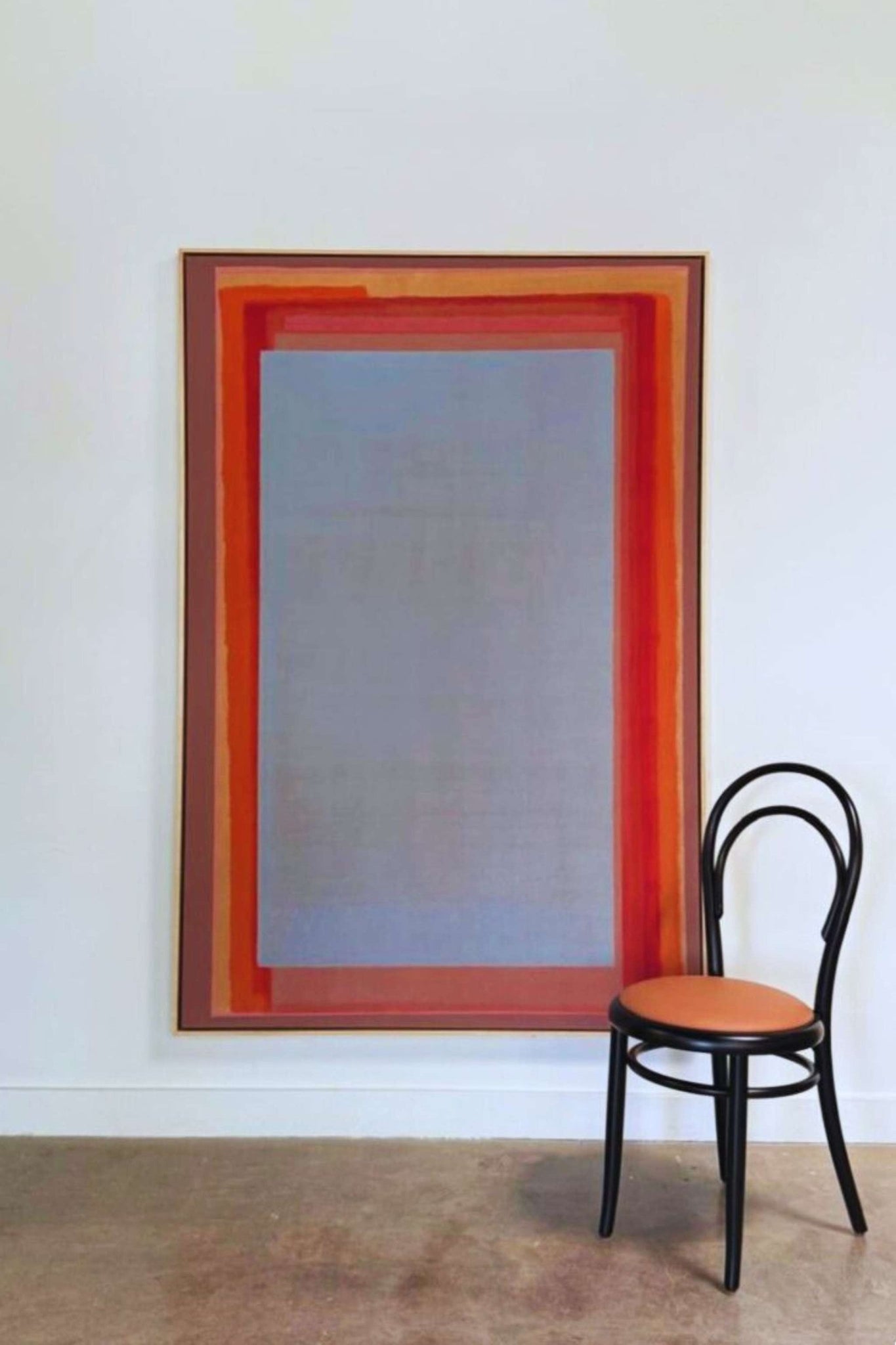 Untitled 3, Grey & Fuschia