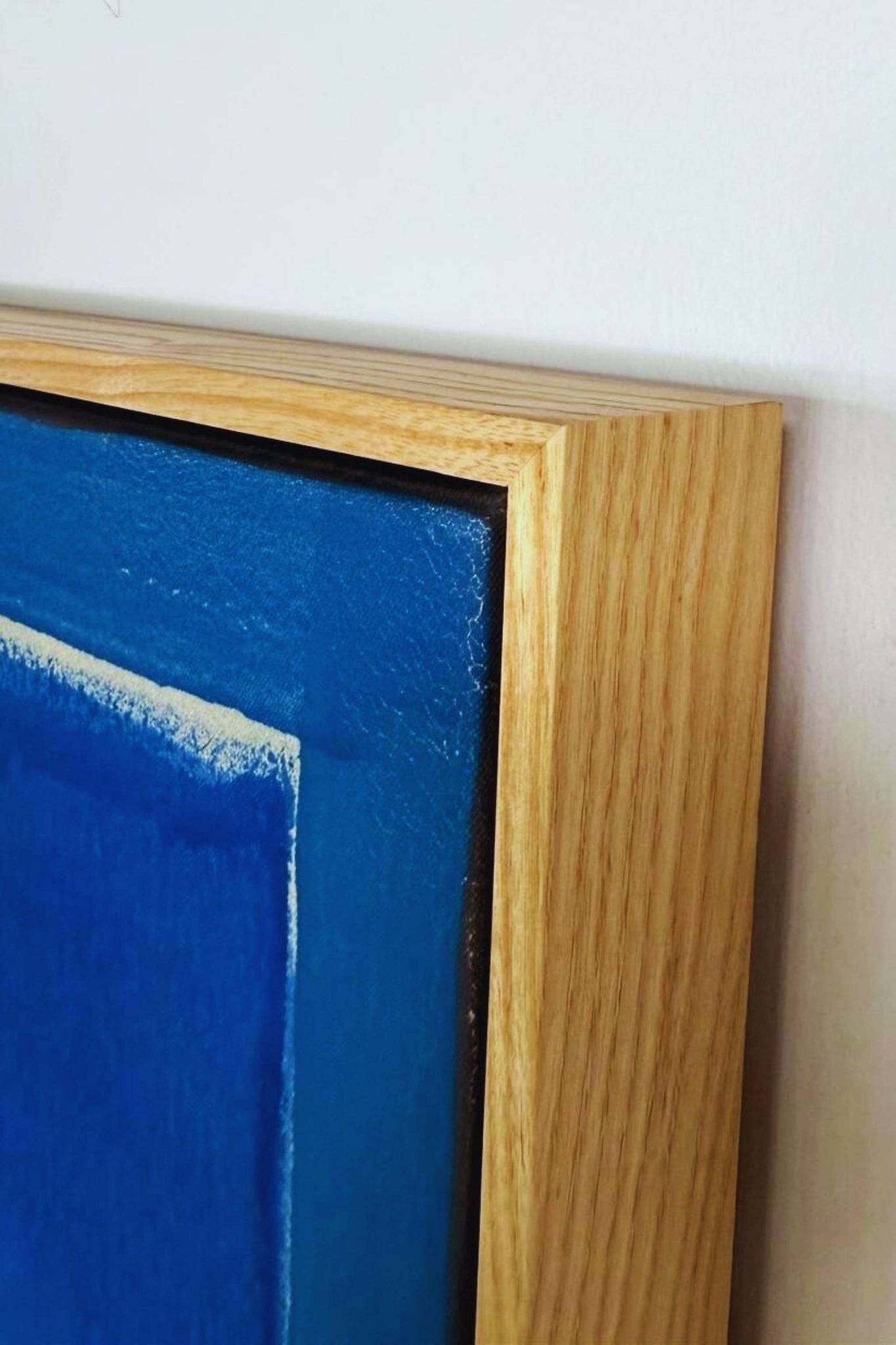 Untitled 1, Blue & Terracotta