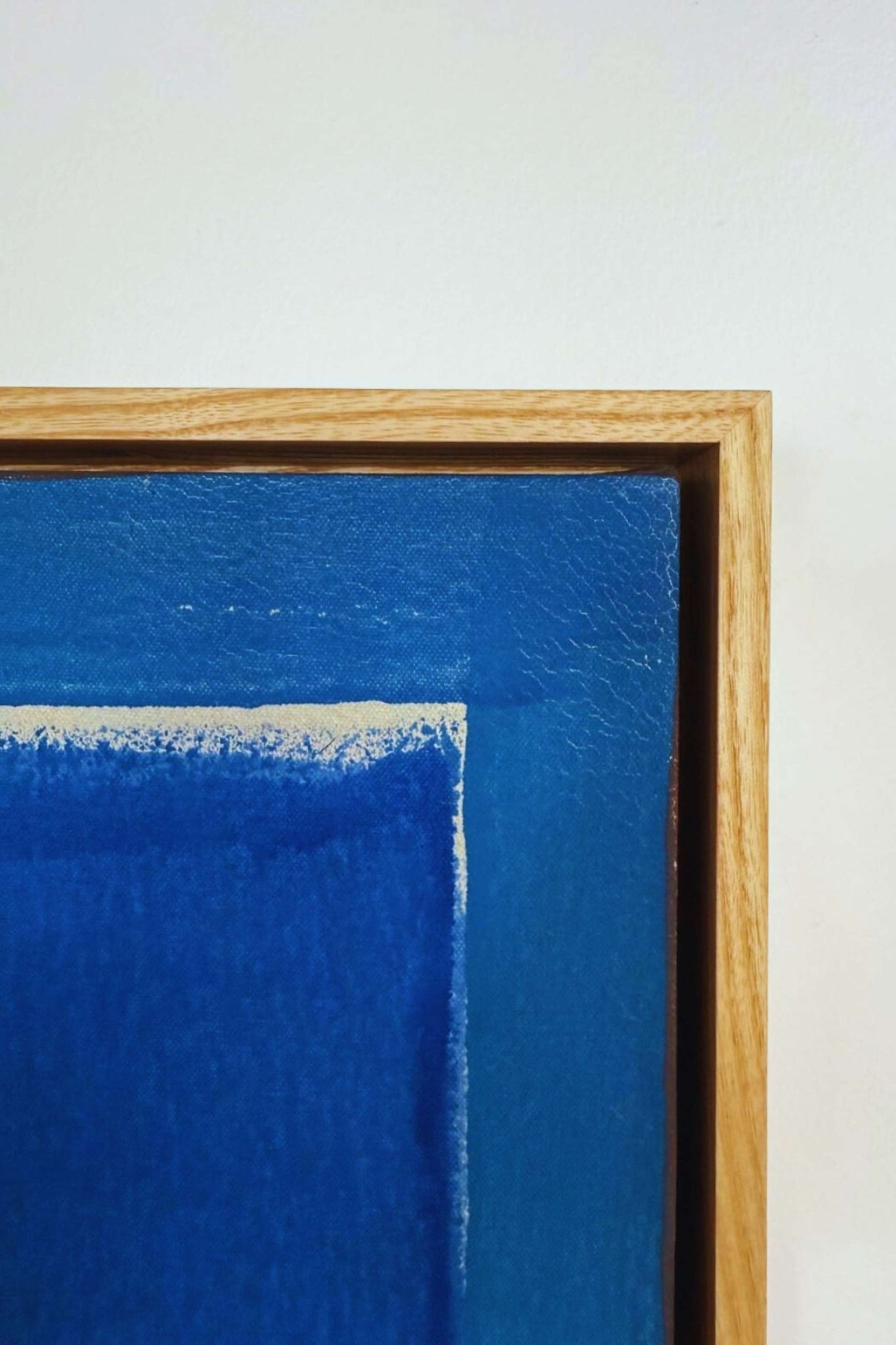 Untitled 1, Blue & Terracotta