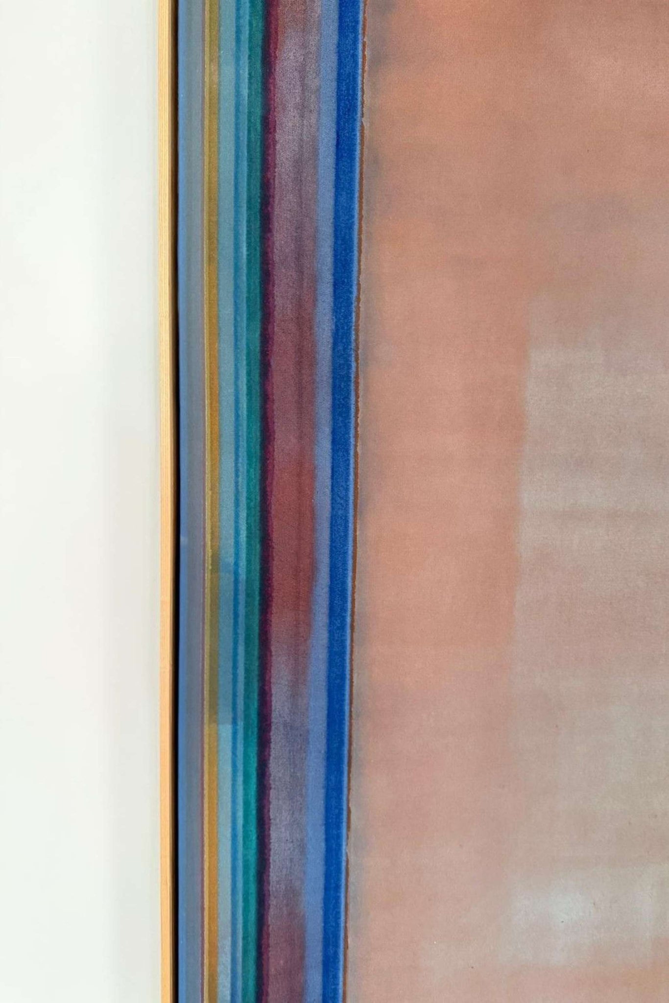 Untitled 4, Mauve & Orange