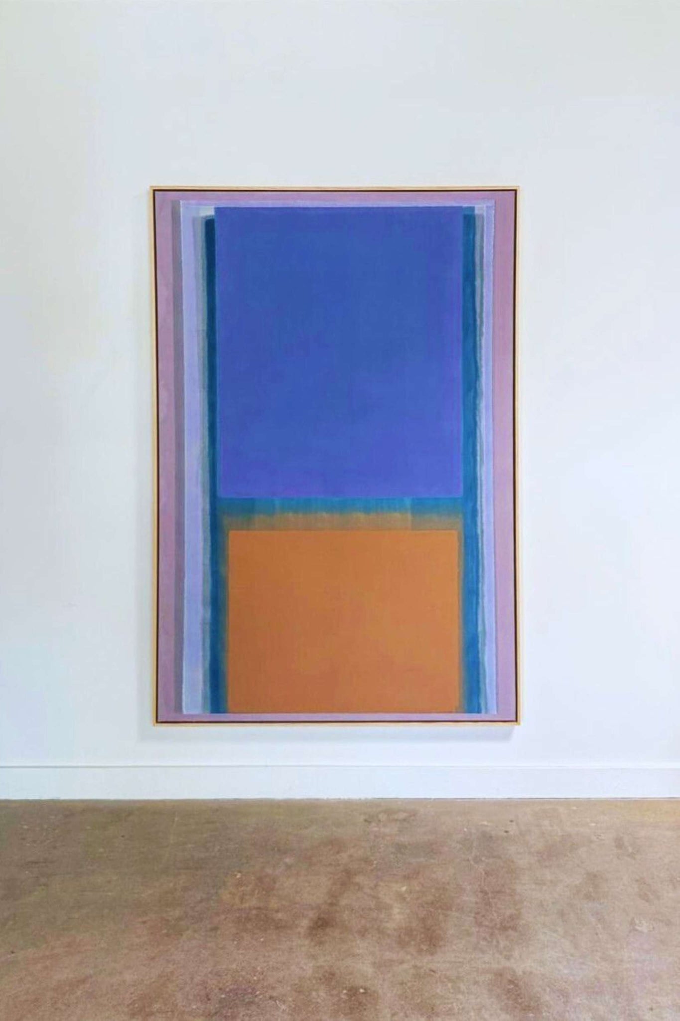 Untitled 2, Violet & Sepia