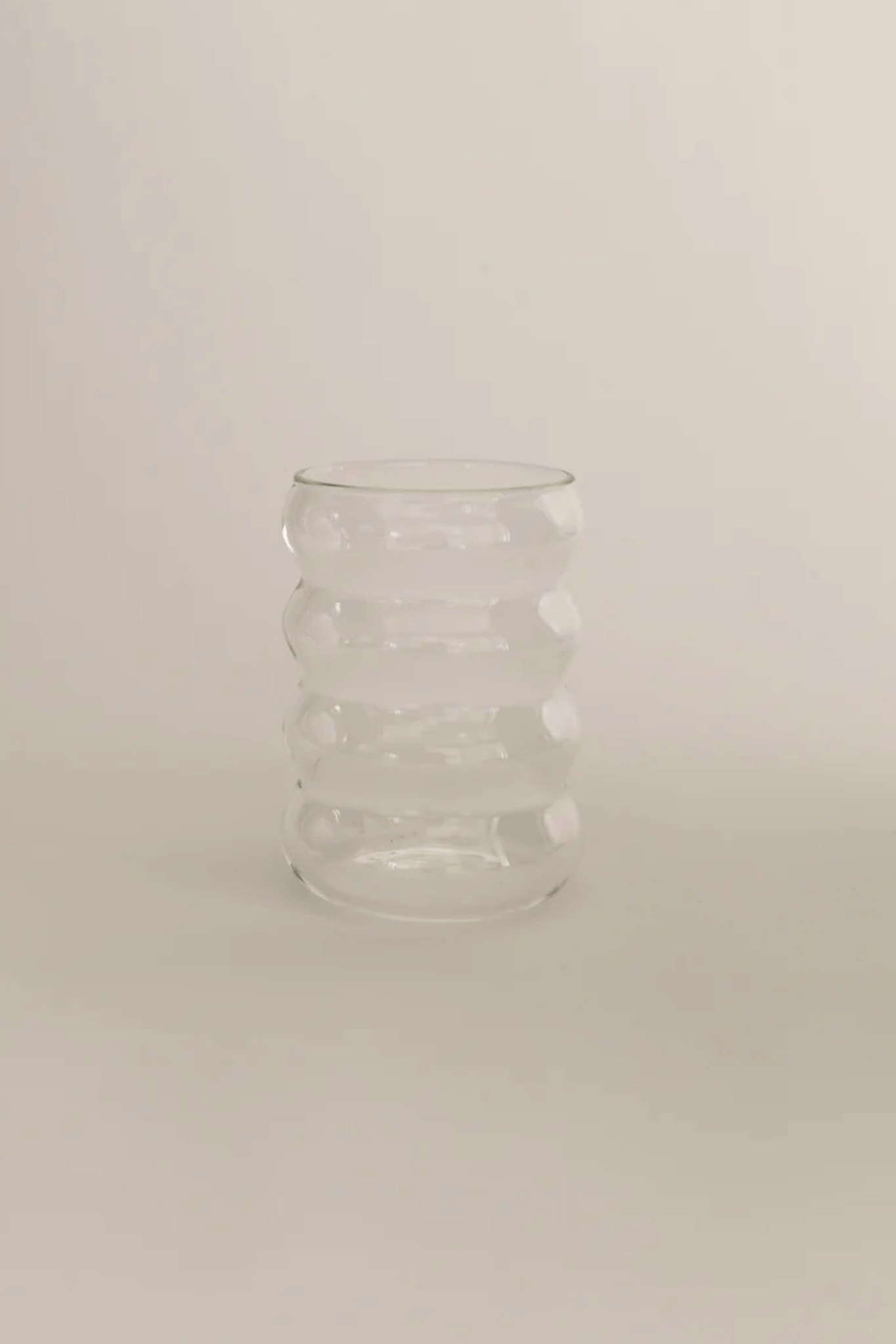 6oz Small Clear Ripple Cup Sophie Lou Jacobsen