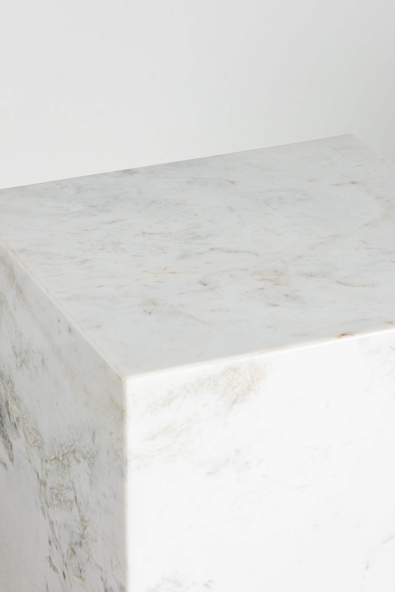 Marble Plinth, White