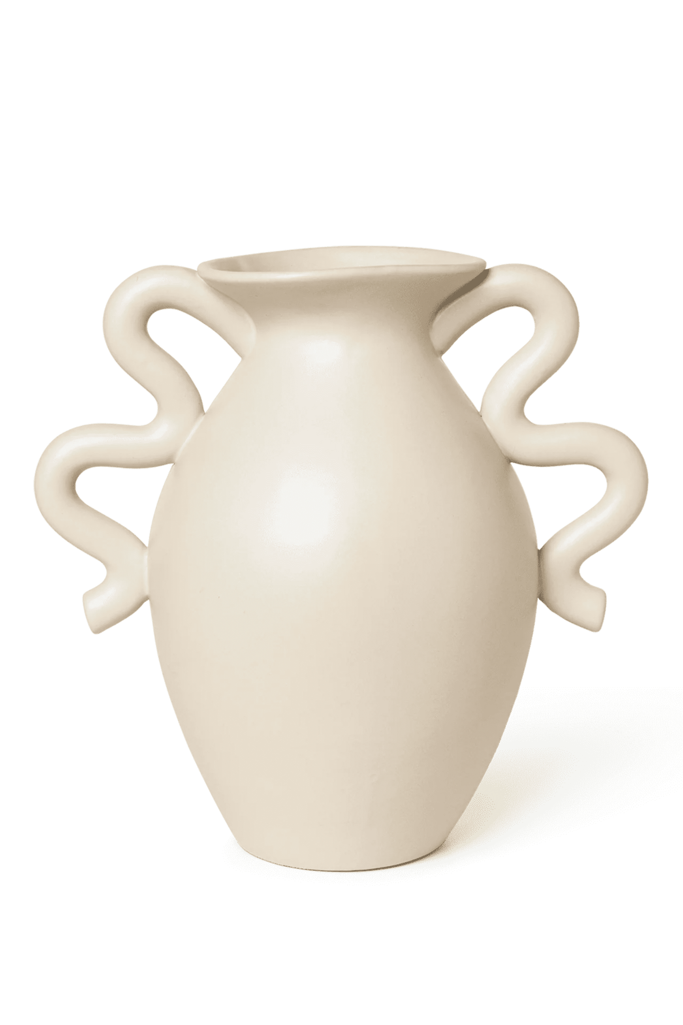 Bonne Choice Ferm Living Verso Table Vase - Cream