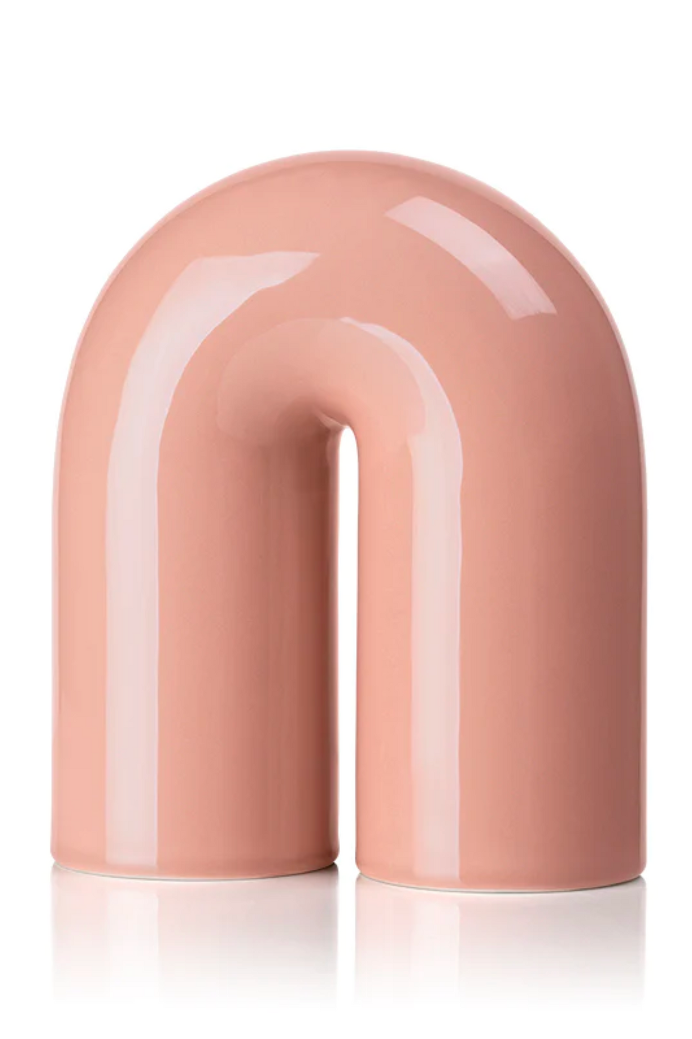 Lucie Kaas Paipa-Ceramic Tube Small Blush Pink