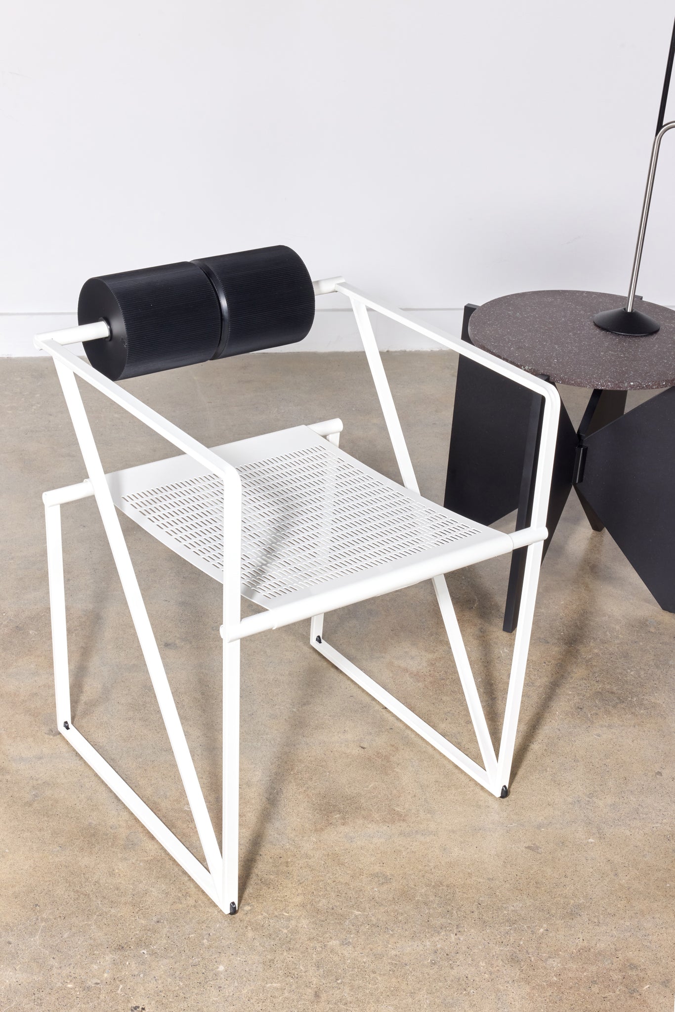 Seconda Chair, White by Mario Botta for Alias | Bonne Choice
