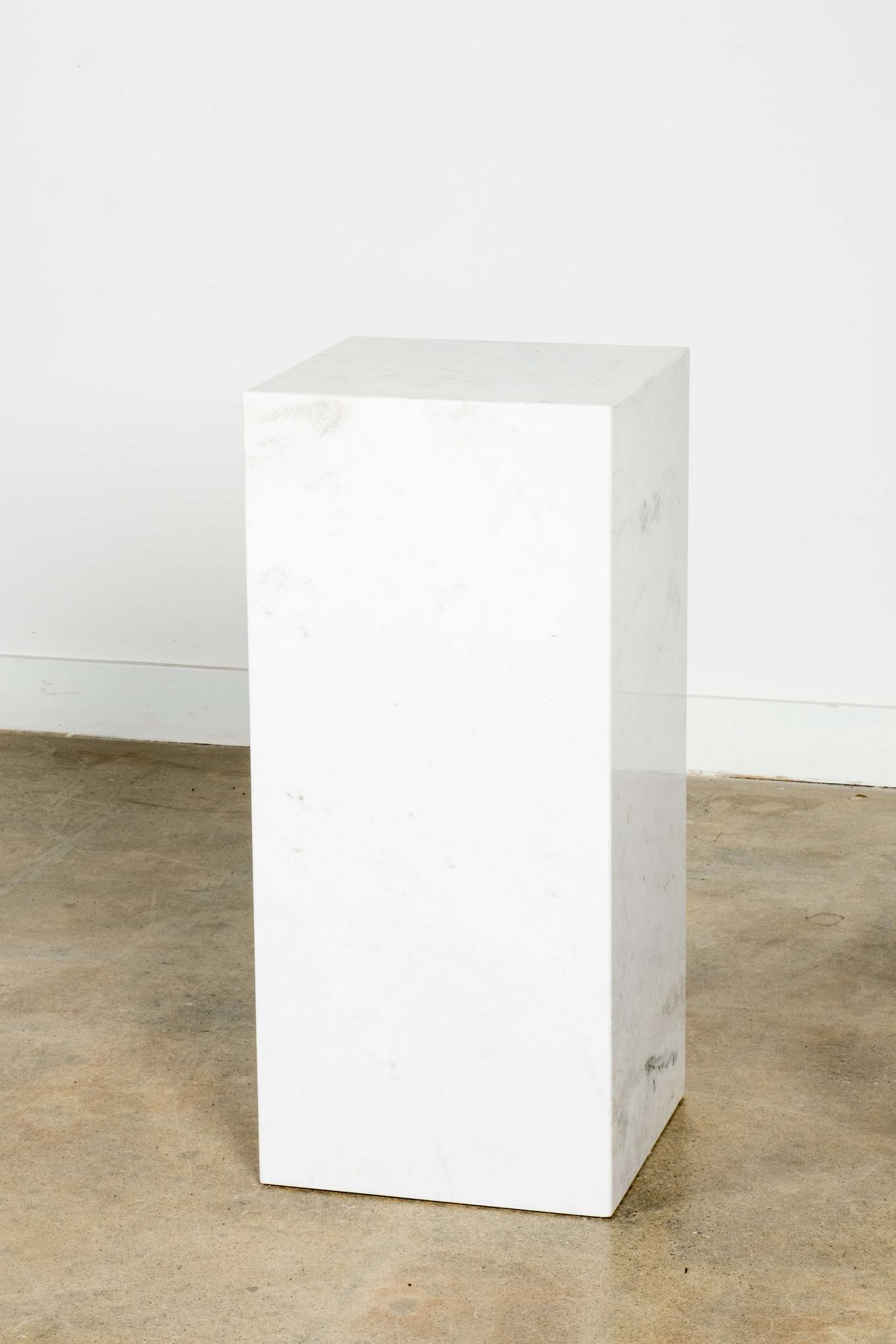Marble Plinth, White
