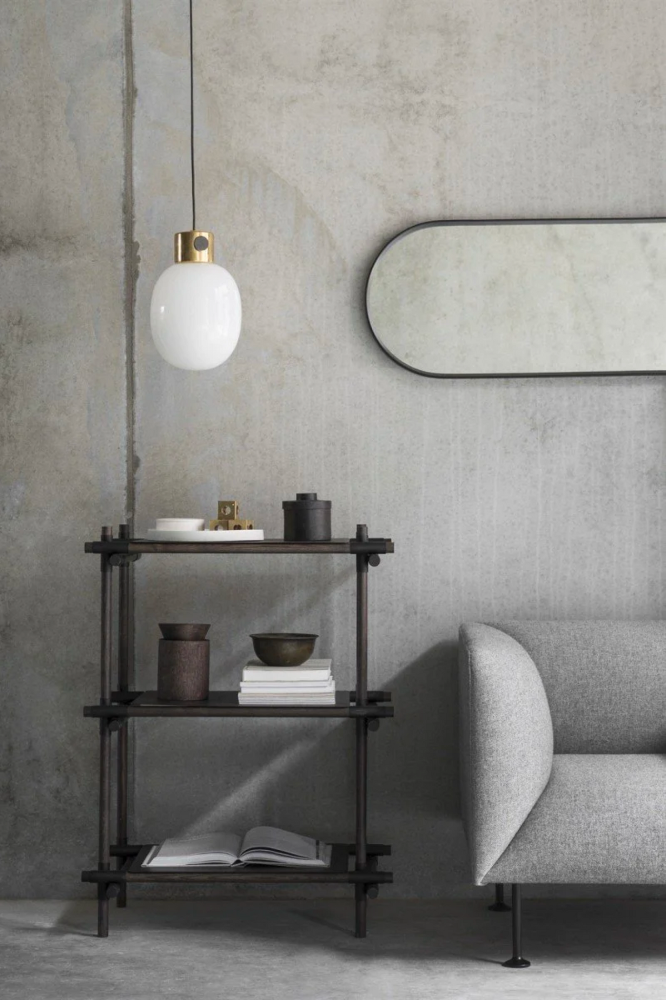 Norm Wall Mirror Oval