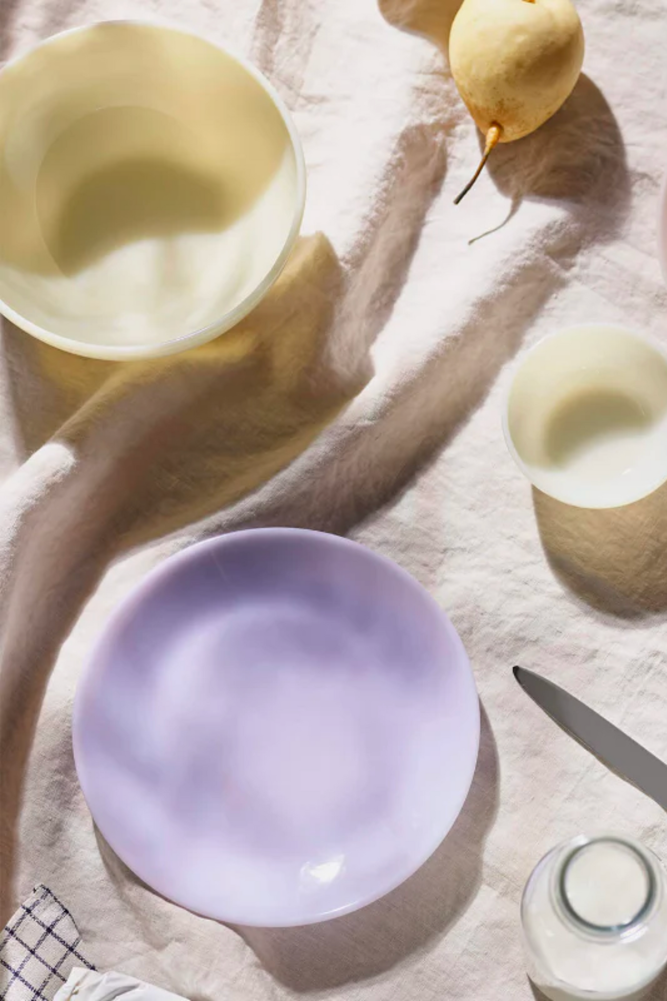 MILK - Lunch Plate, Lavender