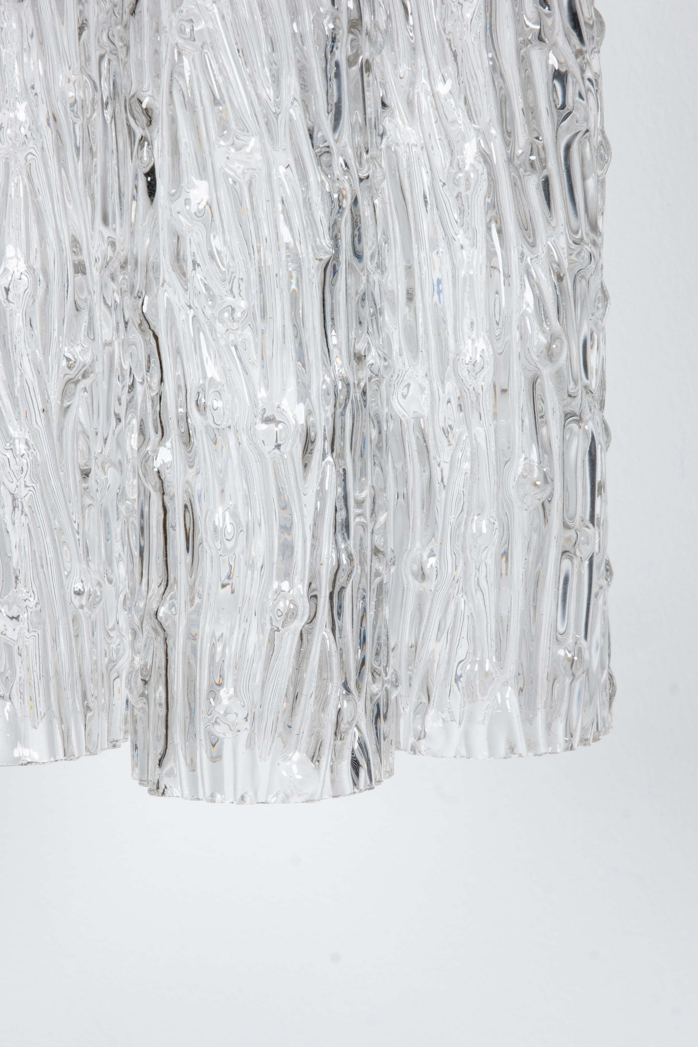 2-Tiered 'Faux Boix' Murano Glass Sconces