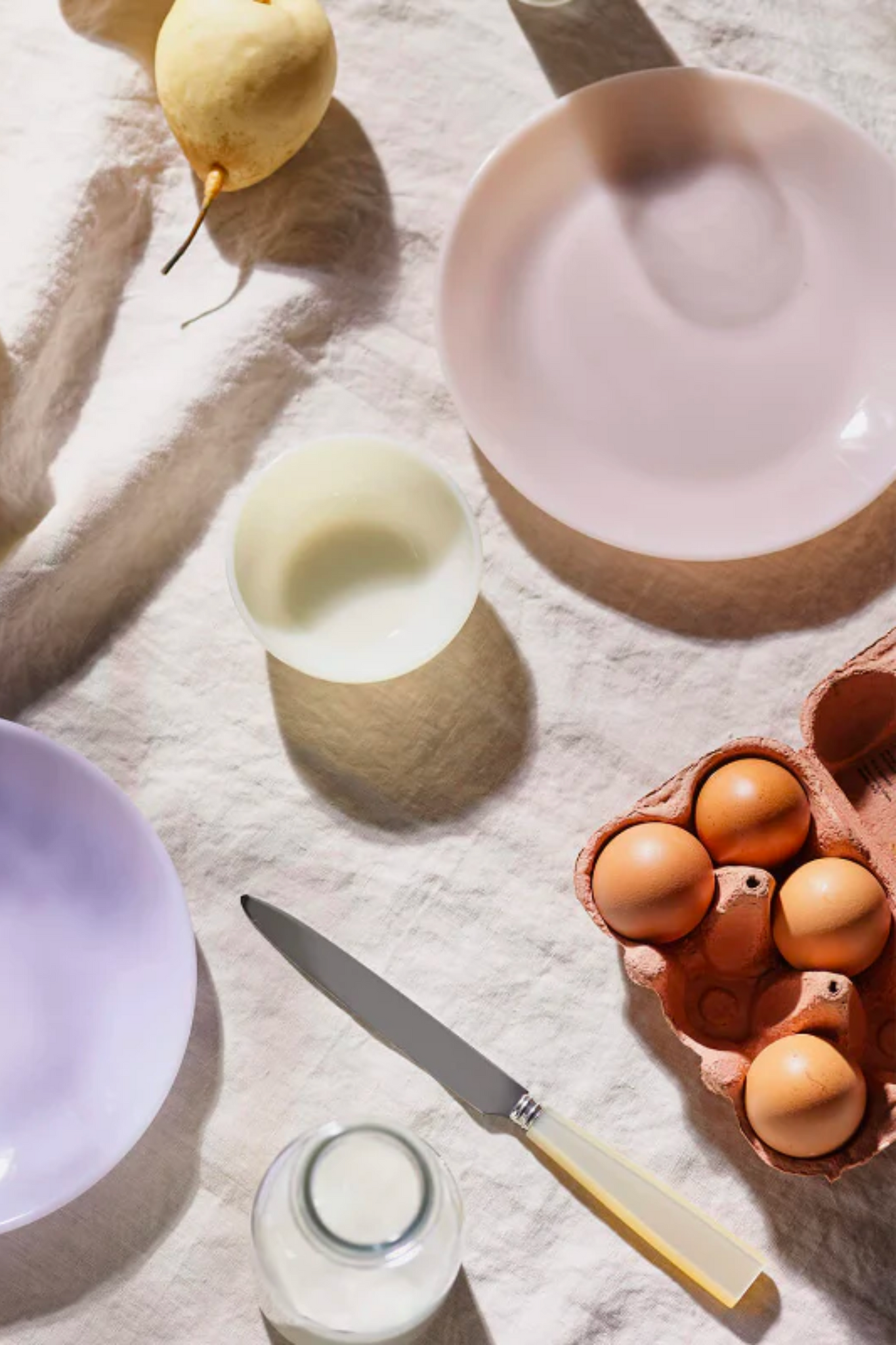 Lucie Kaas MILK - Lunch Plate, Peach