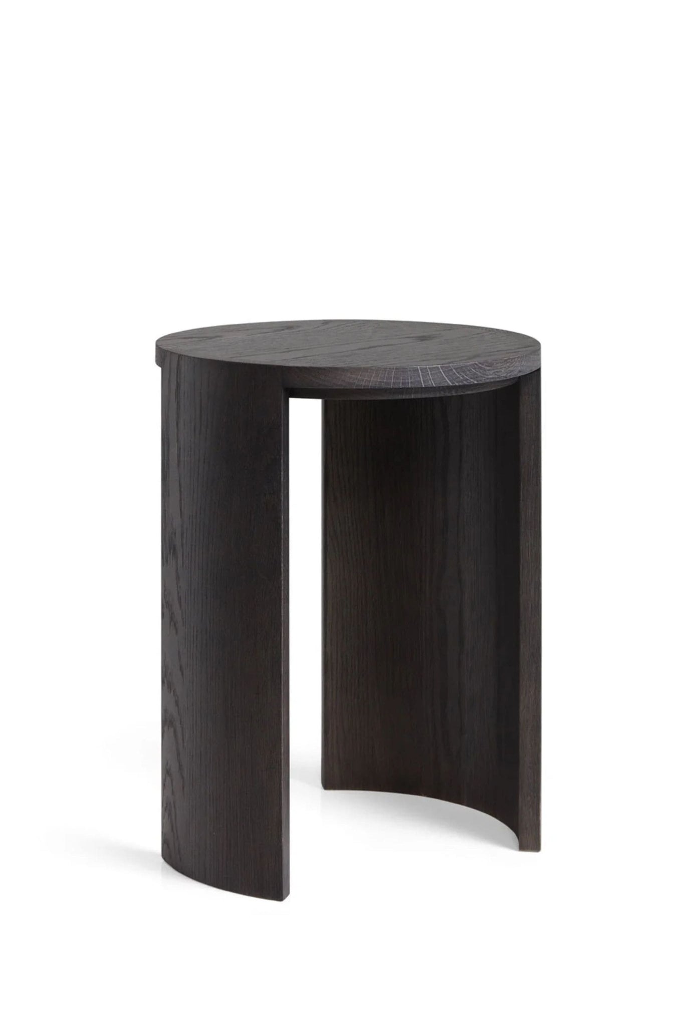 Bonne Choice - Made by Choice AIRISTO Stool/Side Table by Joanna Laajisto - Black Stained