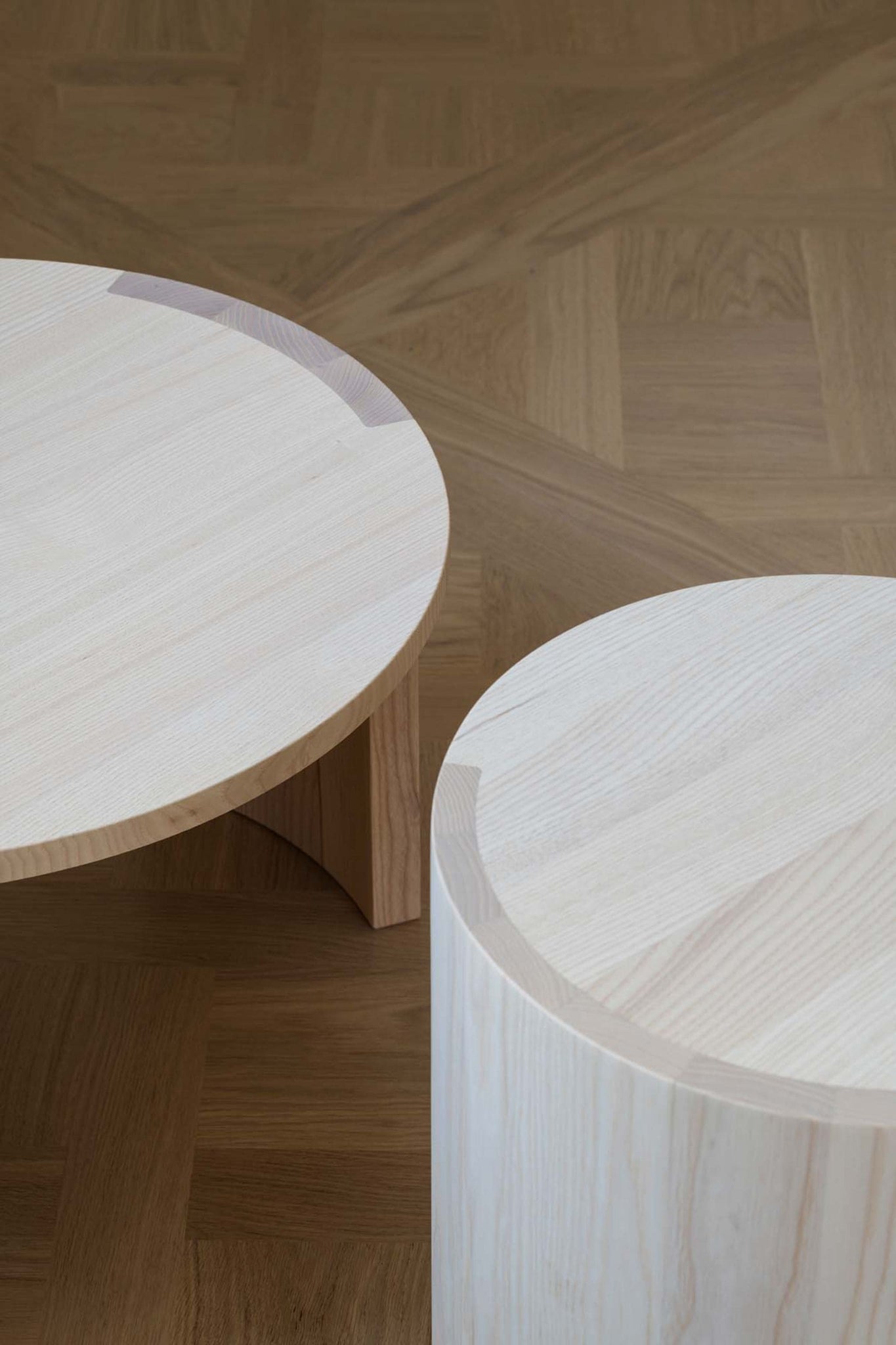 Bonne Choice - Made by Choice AIRISTO Stool/Side Table by Joanna Laajisto - Natural Ash