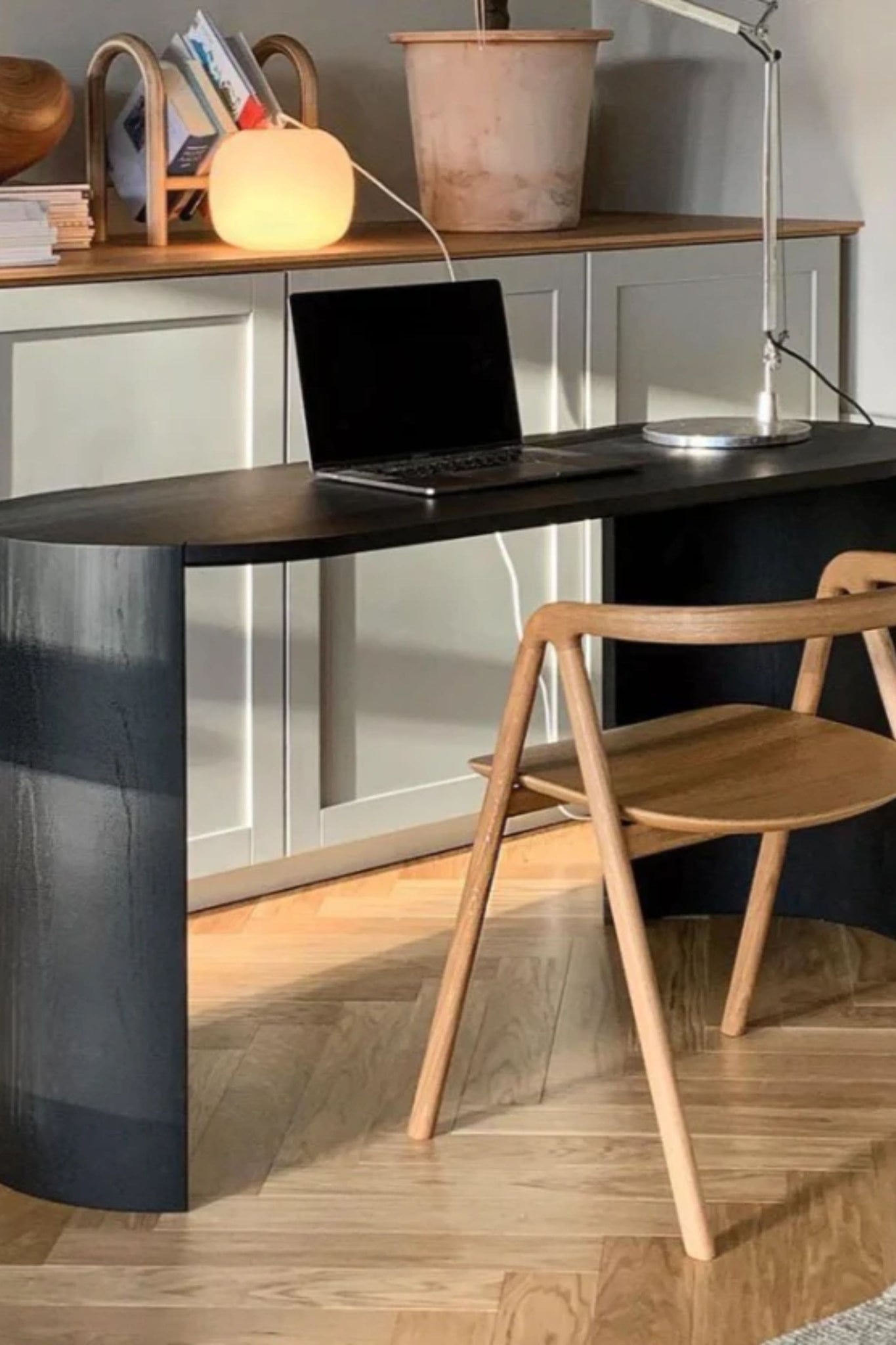 Bonne Choice - Made by Choice AIRISTO Work Desk by Joanna Laajisto - Black Stained