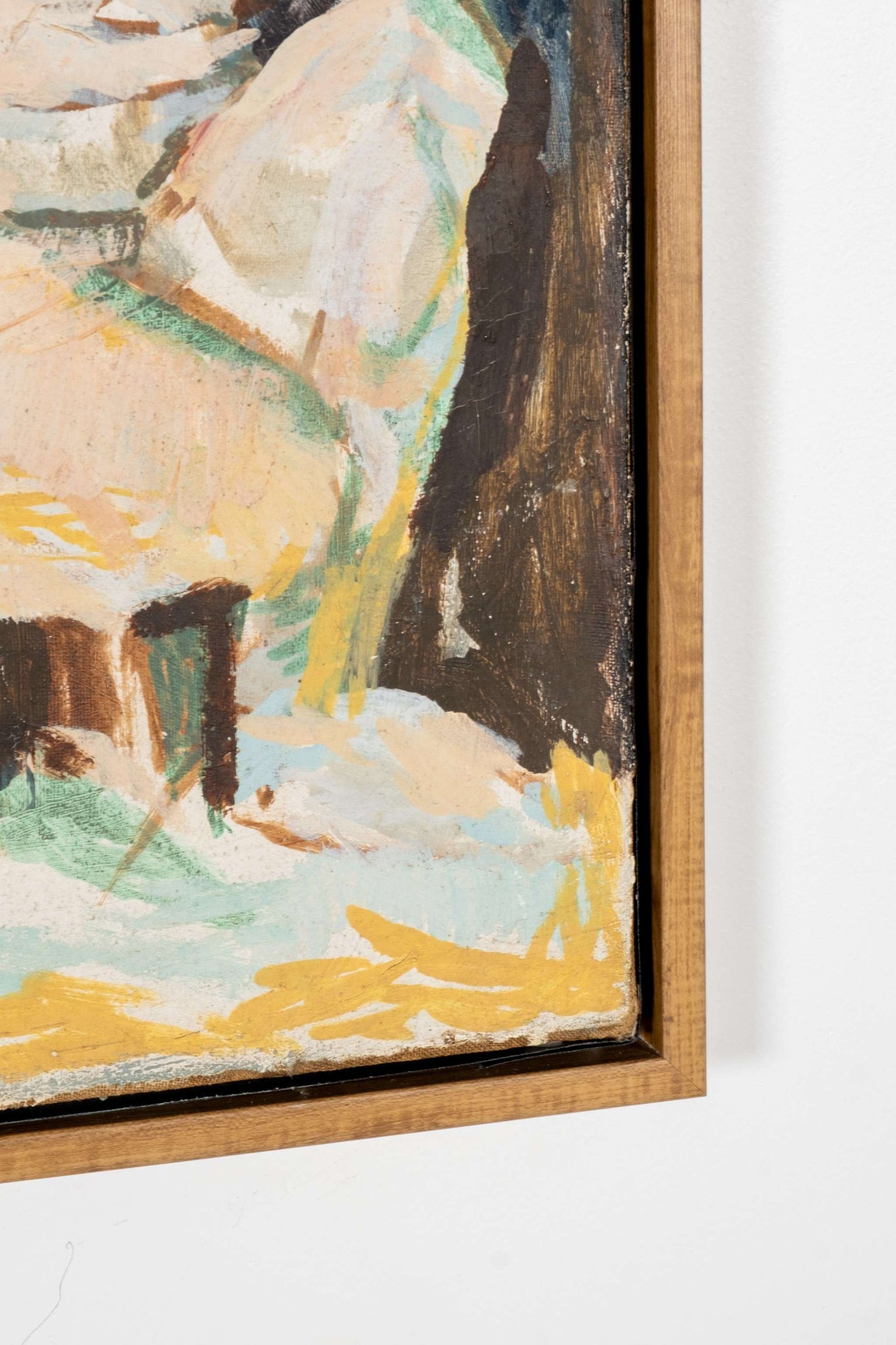 Abstract Painting, Mystical Animals and Forms