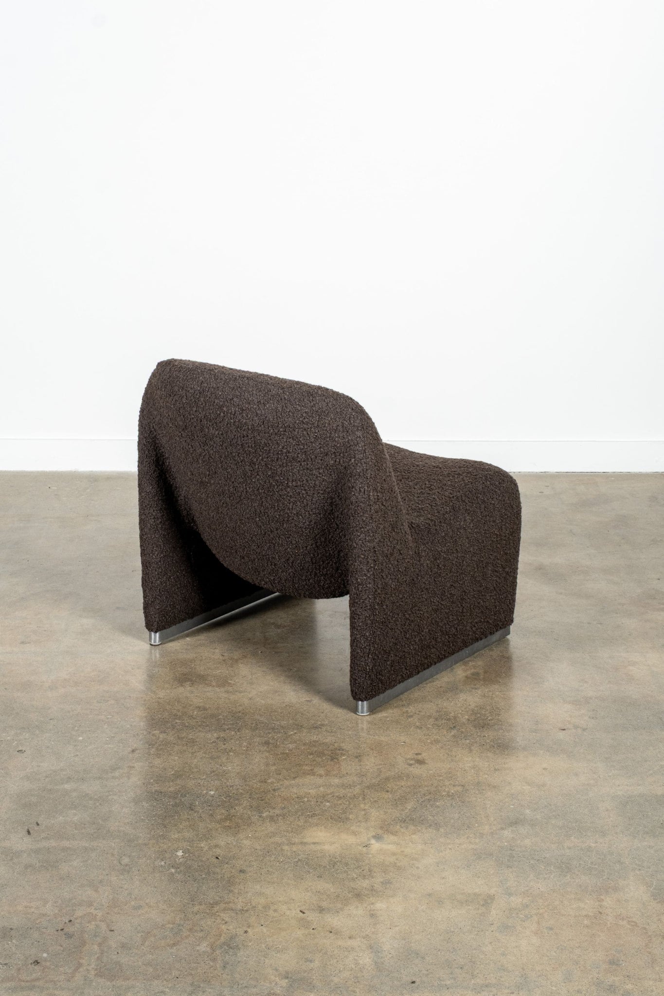 Artifort Pair of Alky Chairs by Giancarlo Piretti, Newly Upholstered, "Grey" | Bonne Choice