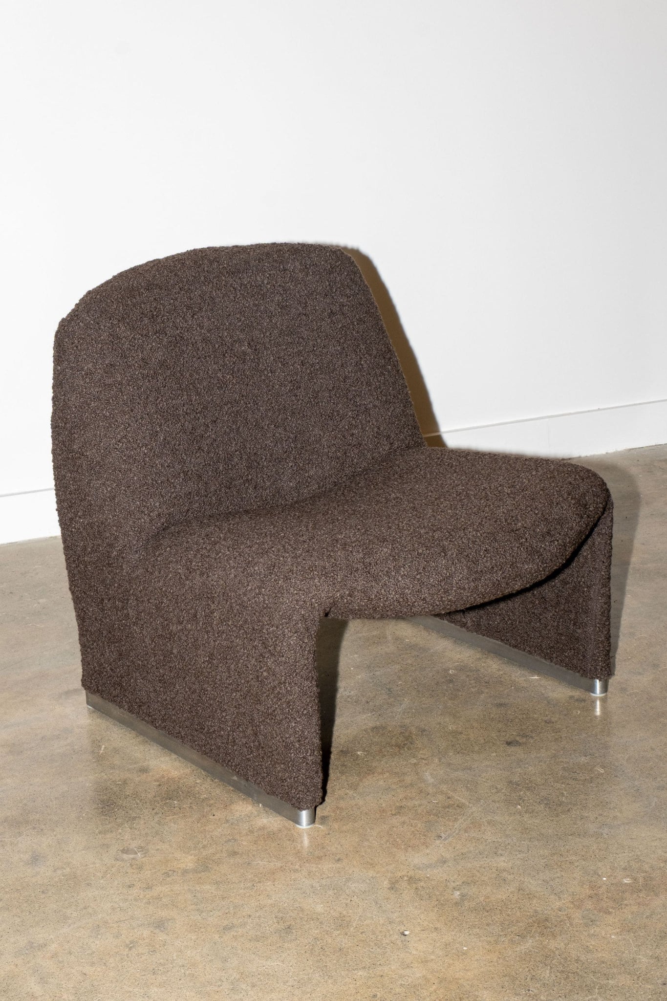 Artifort Pair of Alky Chairs by Giancarlo Piretti, Newly Upholstered, "Grey" | Bonne Choice