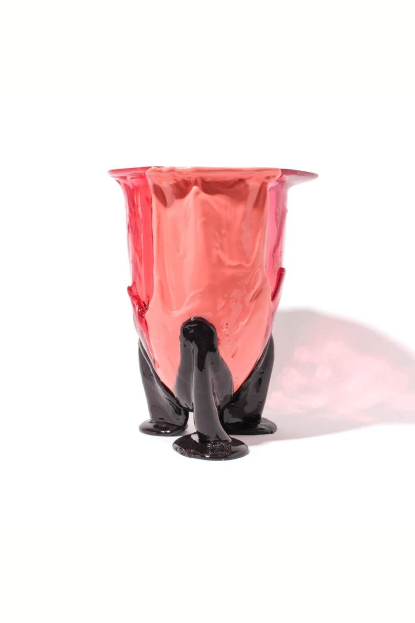 Corsi Amazonia Vase Extra Colour (Large), Dark Salmon, Pink, Bronze, Red, Aubergine by Gaetano Pesce | Bonne Choice