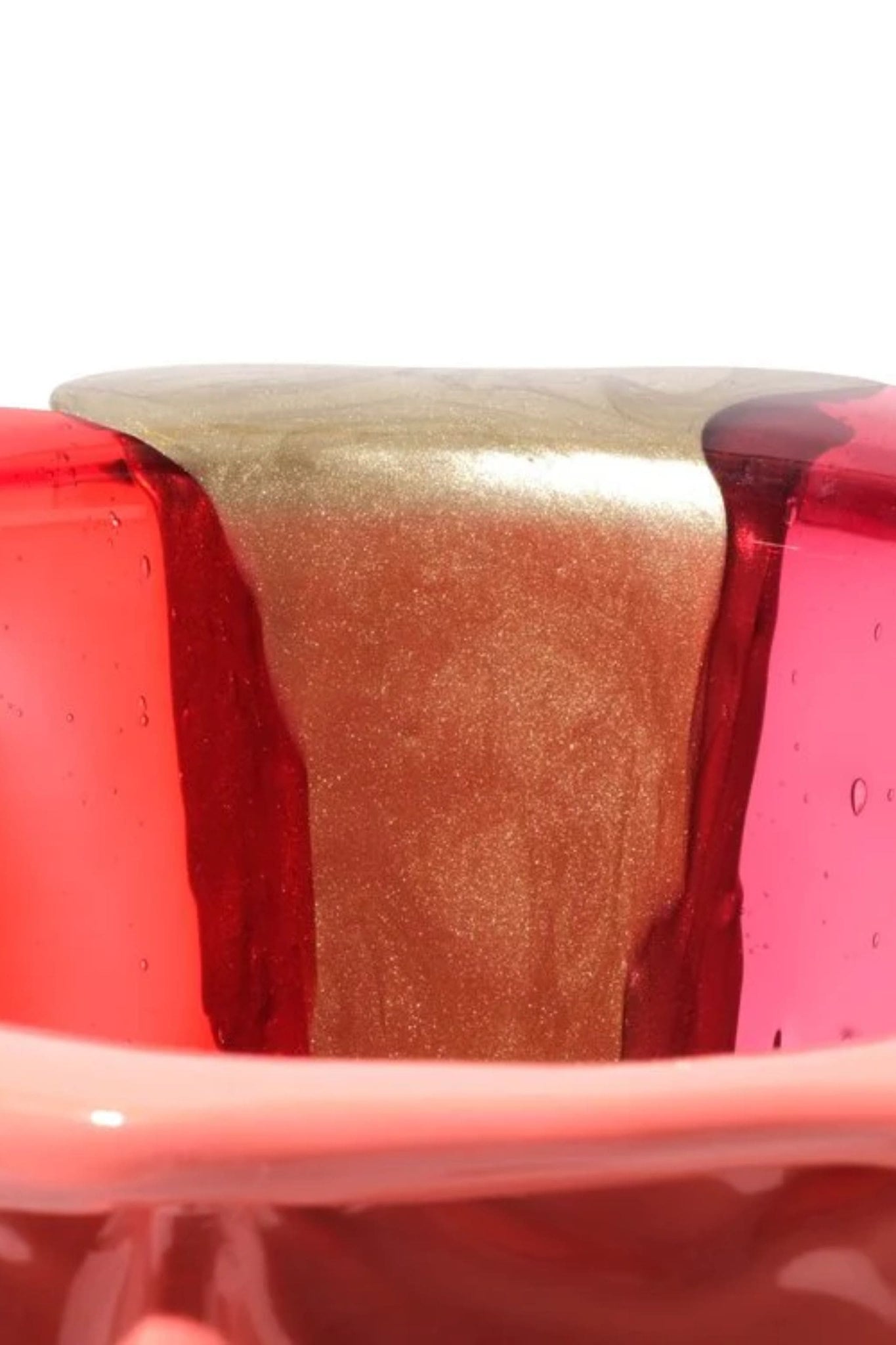 Corsi Amazonia Vase Extra Colour (Large), Dark Salmon, Pink, Bronze, Red, Aubergine by Gaetano Pesce | Bonne Choice