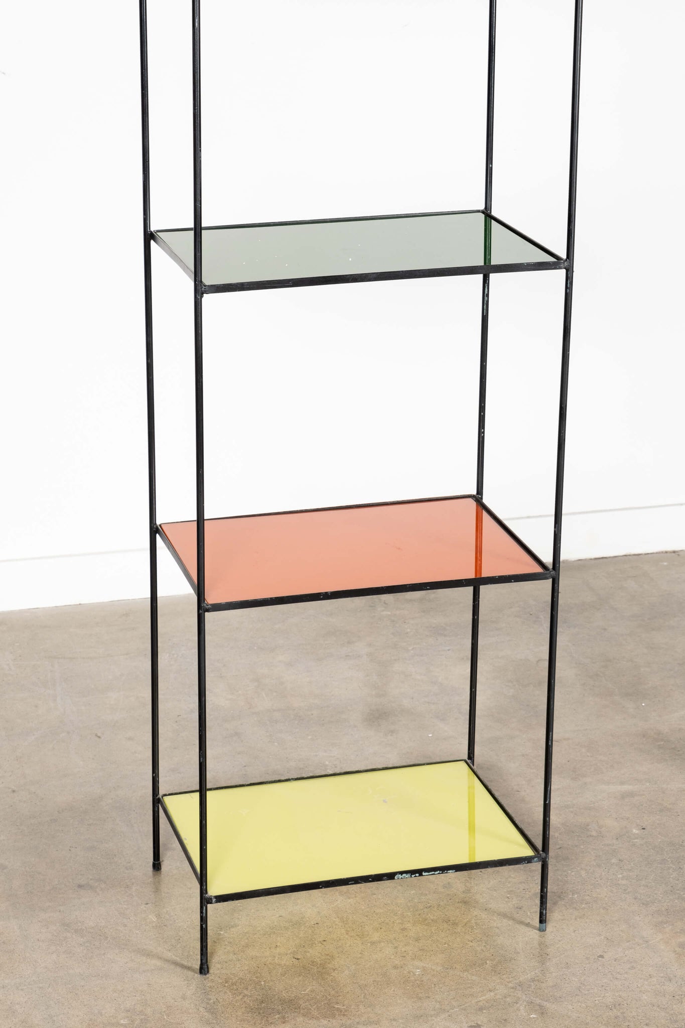 Bonne Choice - Arched Top Coloured Glass shelving x2