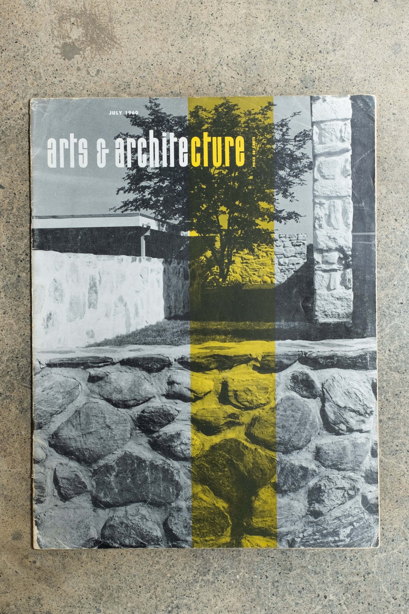 Arts & Architecture Vintage Magazine, July 1960