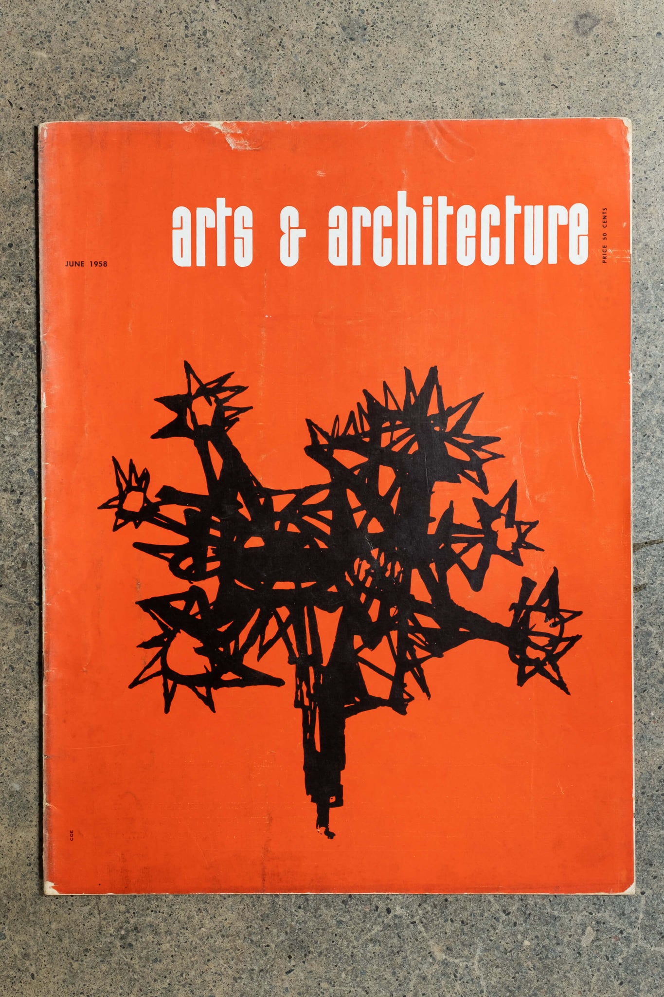 Arts & Architecture Vintage Magazine, June 1958