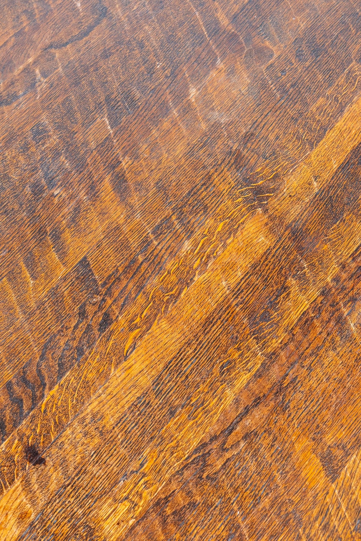 Vintage Belgian Wood Hex Coffee Table 1 | Bonne Choice