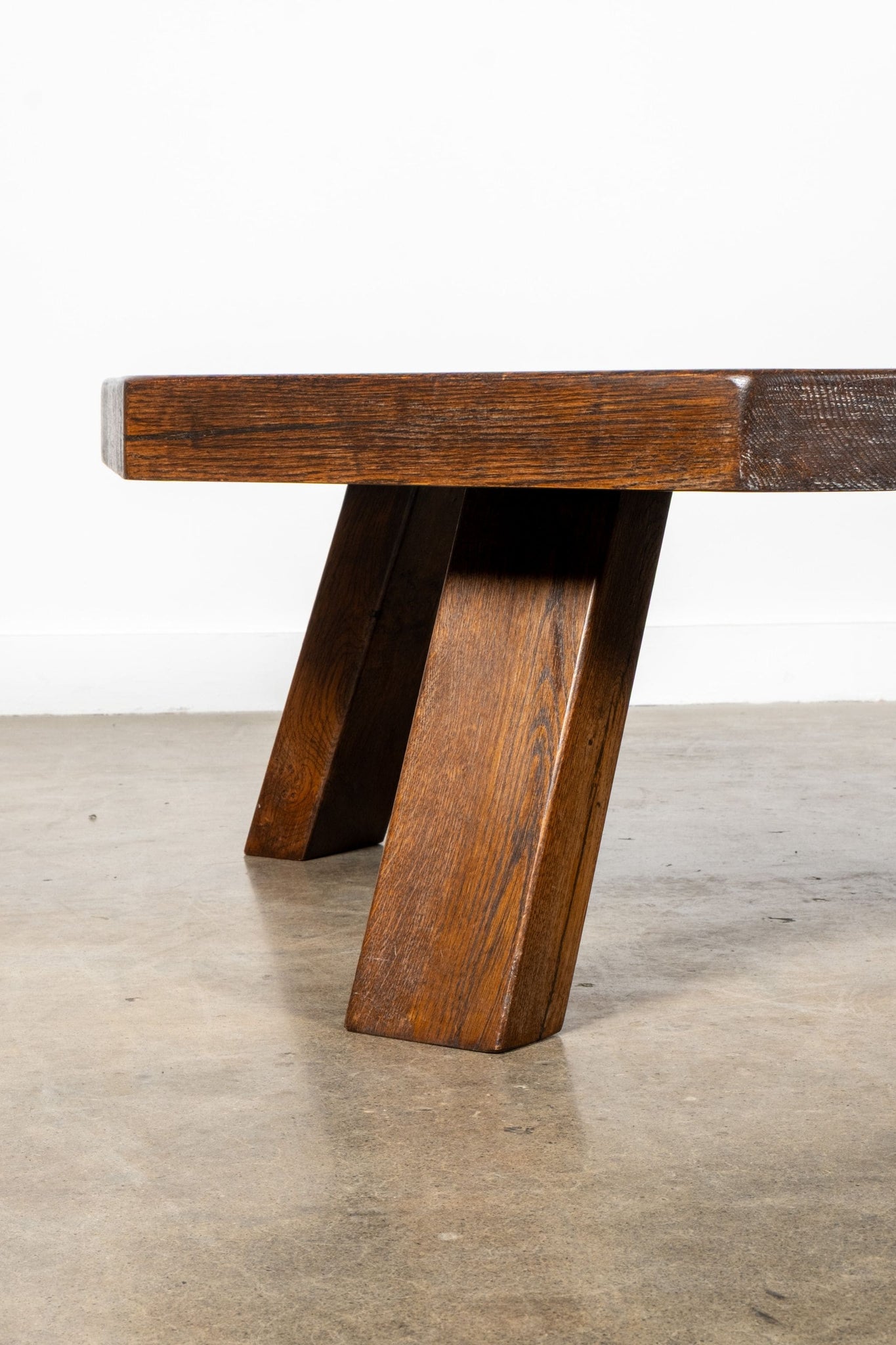 Vintage Belgian Wood Hex Coffee Table 2 | Bonne Choice