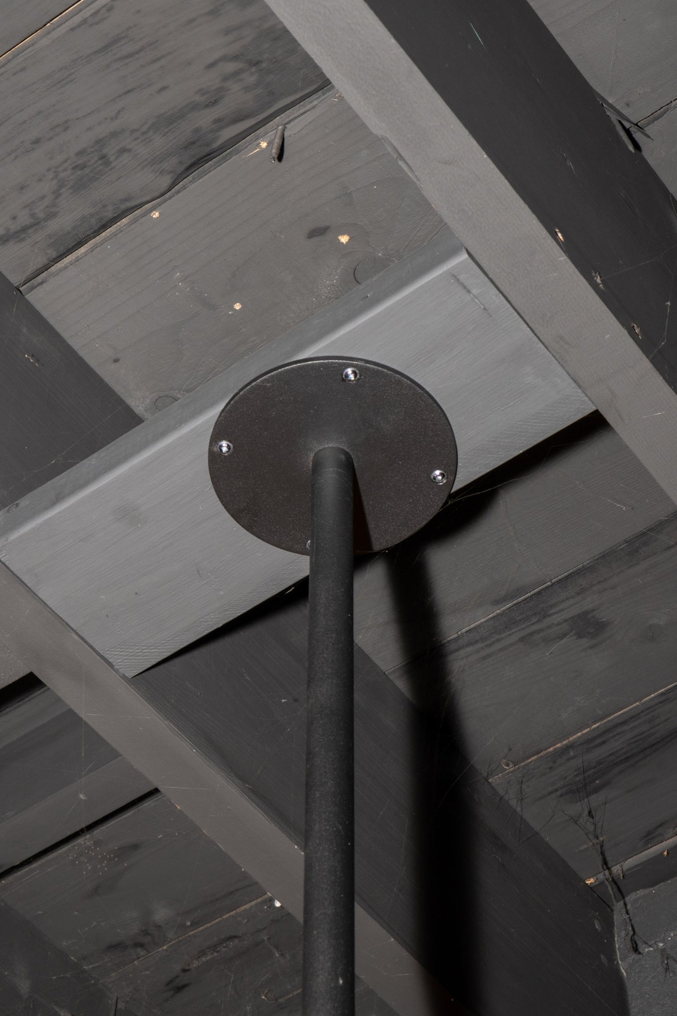 "Black Sky" Dome Hanging Fireplace