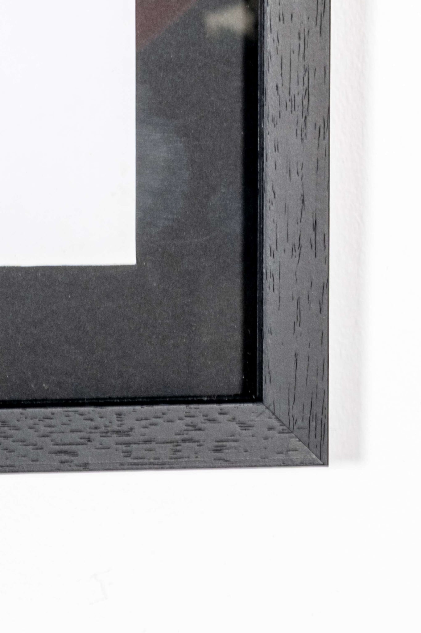 Black and White Abstract Framed Print, 2