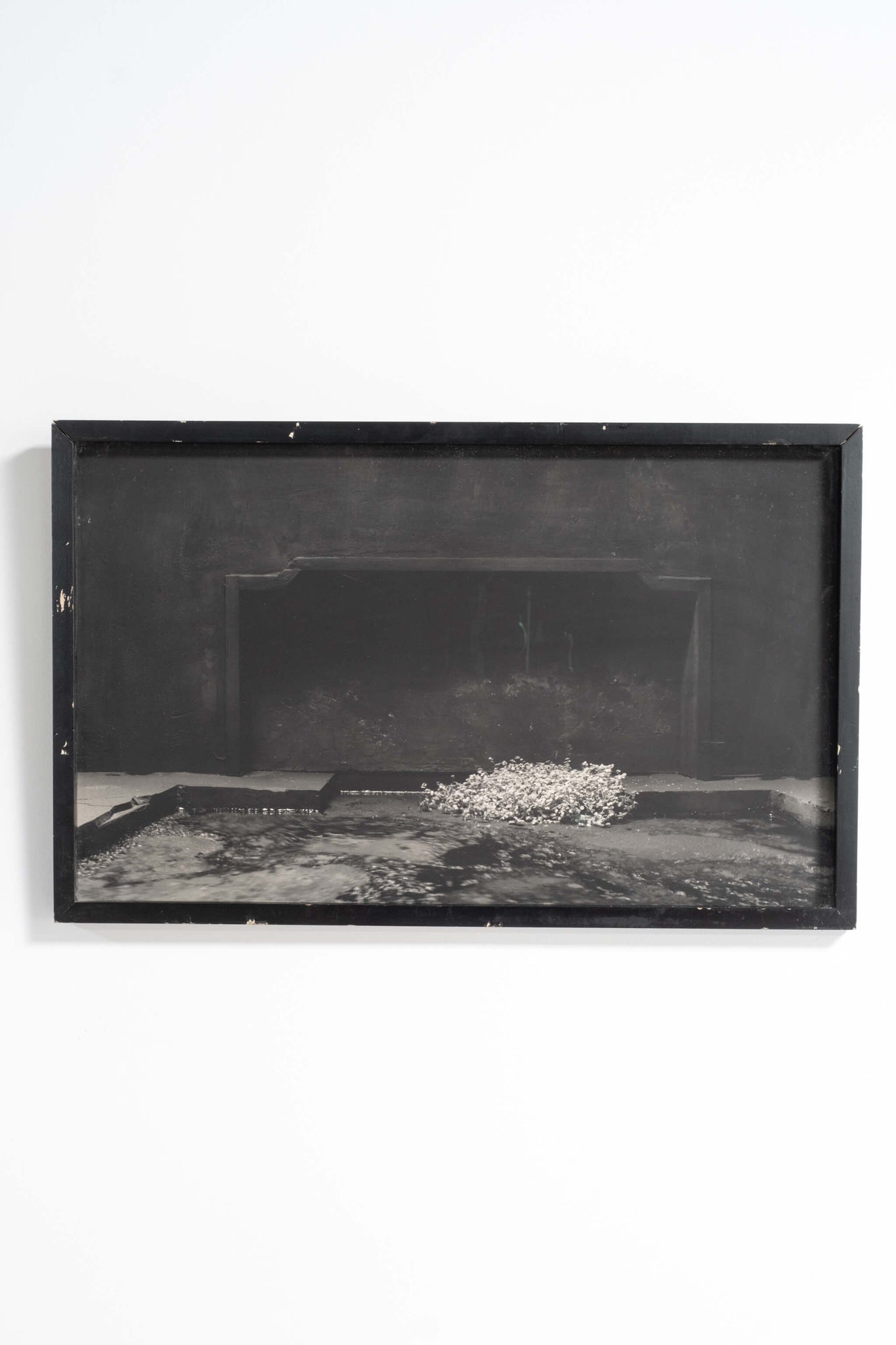 Black and White Photograph, framed