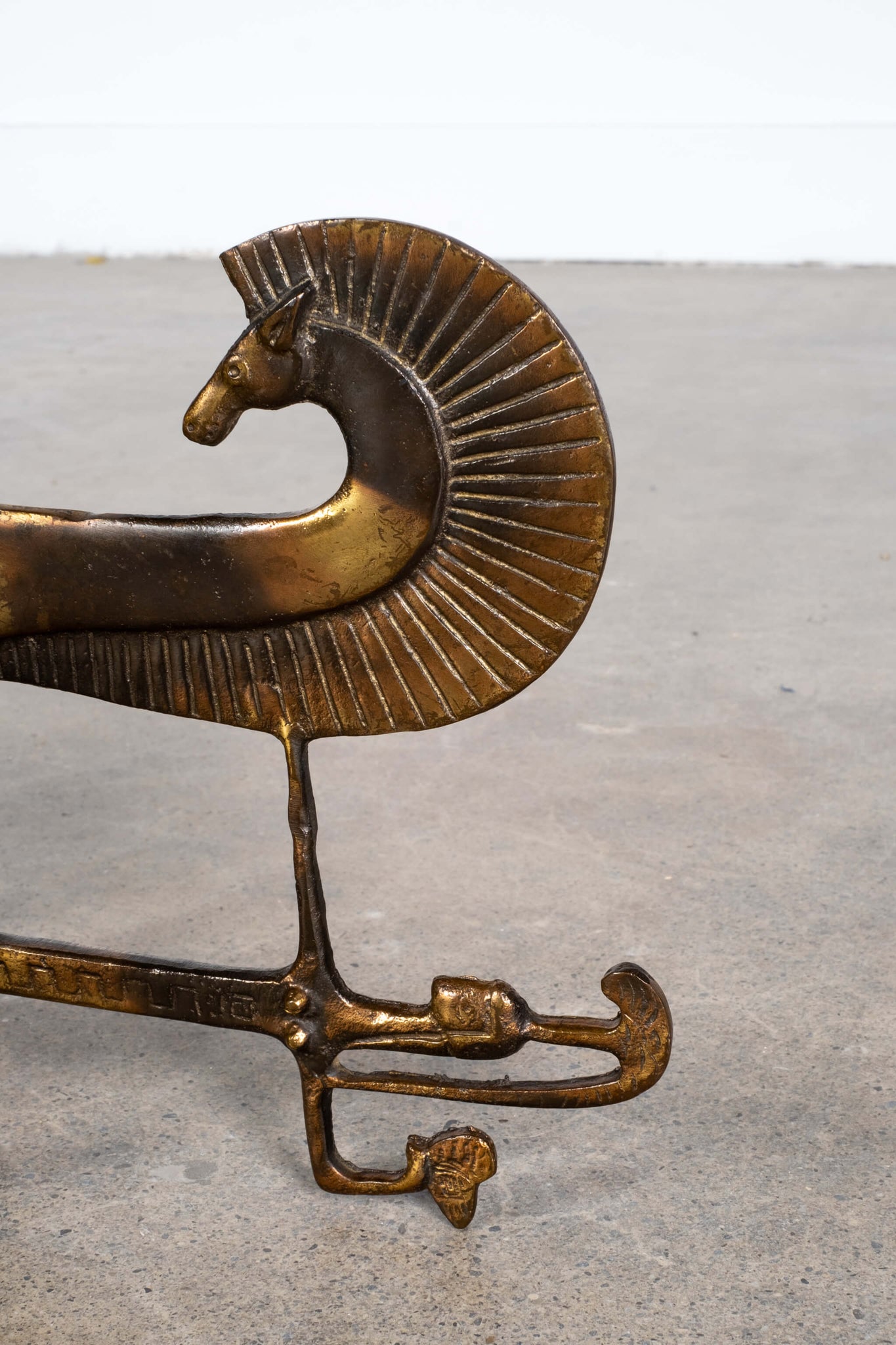 Brass Horse + Chariot
