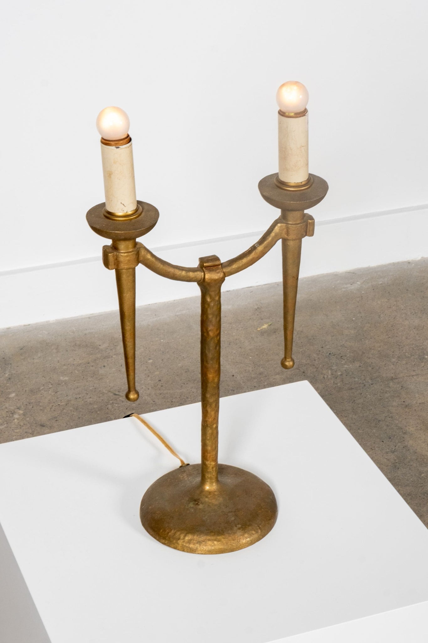 Vintage Brass Table Lamp | Bonne Choice