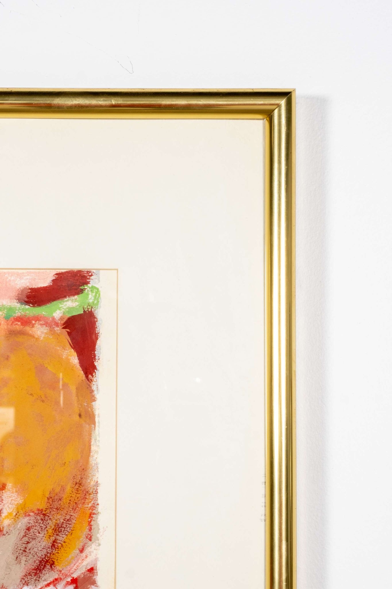 "Womans Song" (1991), Bright Abstract Painting