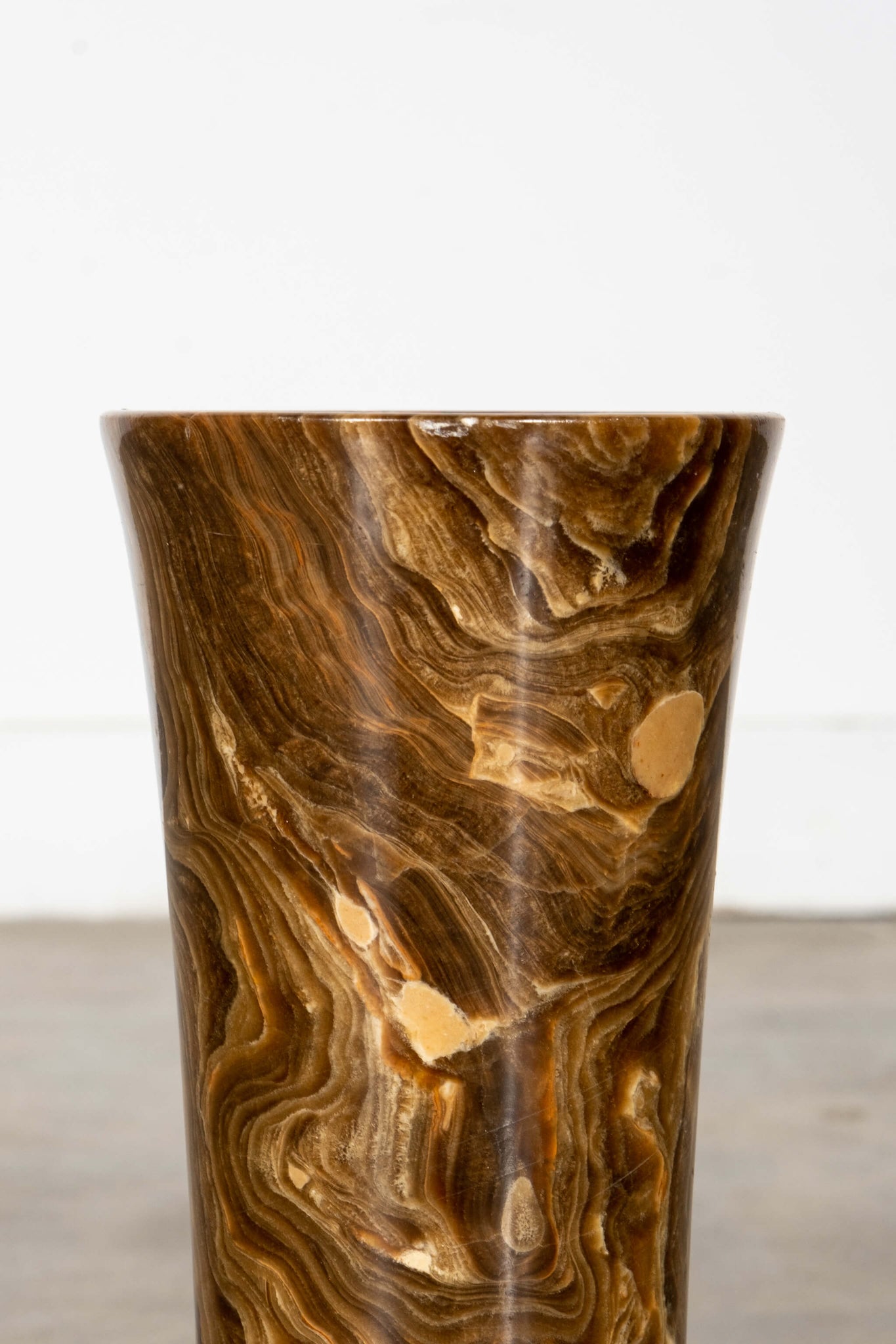 Bonne Choice - Brown Marble Vase