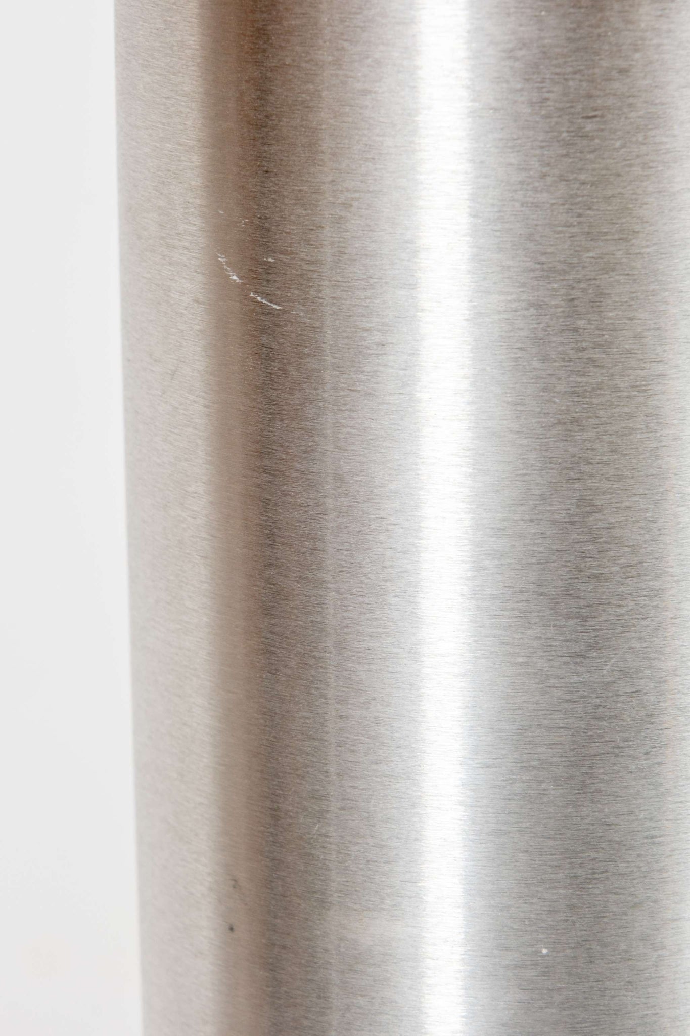 Brushed Stainless Steel Table Lamp, Small