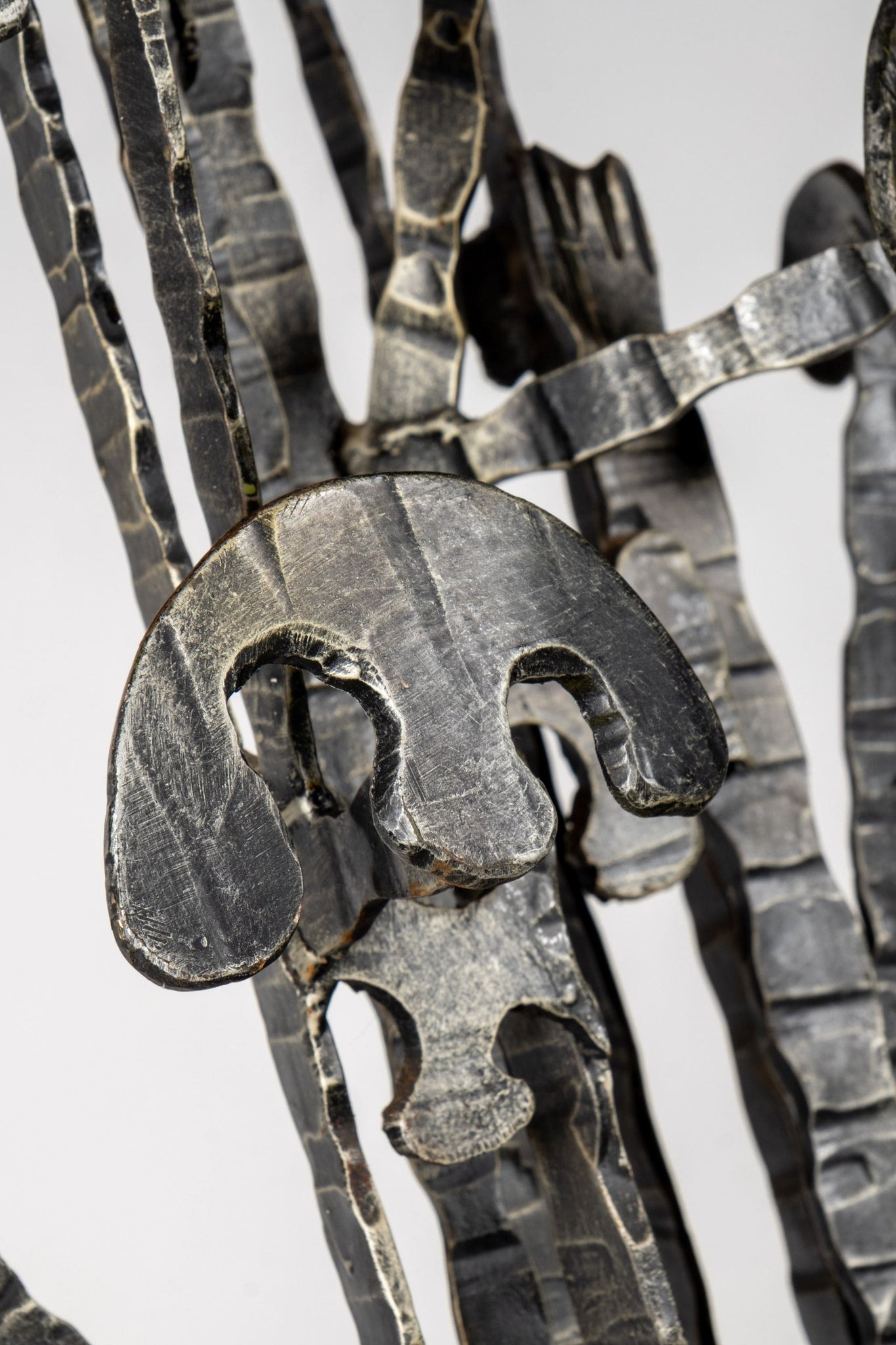 Poliarte 1950s Italian Brutalist Coat Rack by Angelo Brotto | Bonne Choice