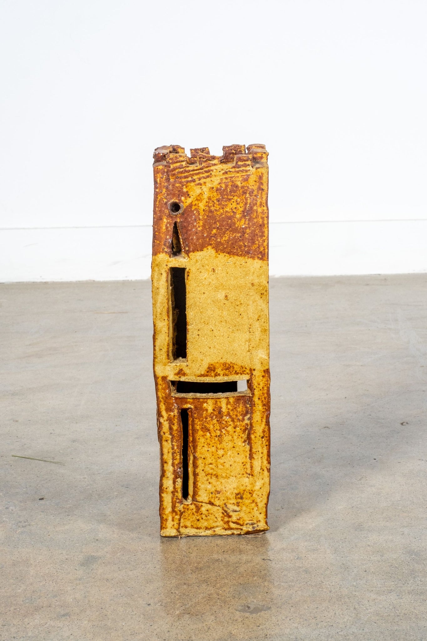 Brutalist Studio Pottery Vase | Bonne Choice