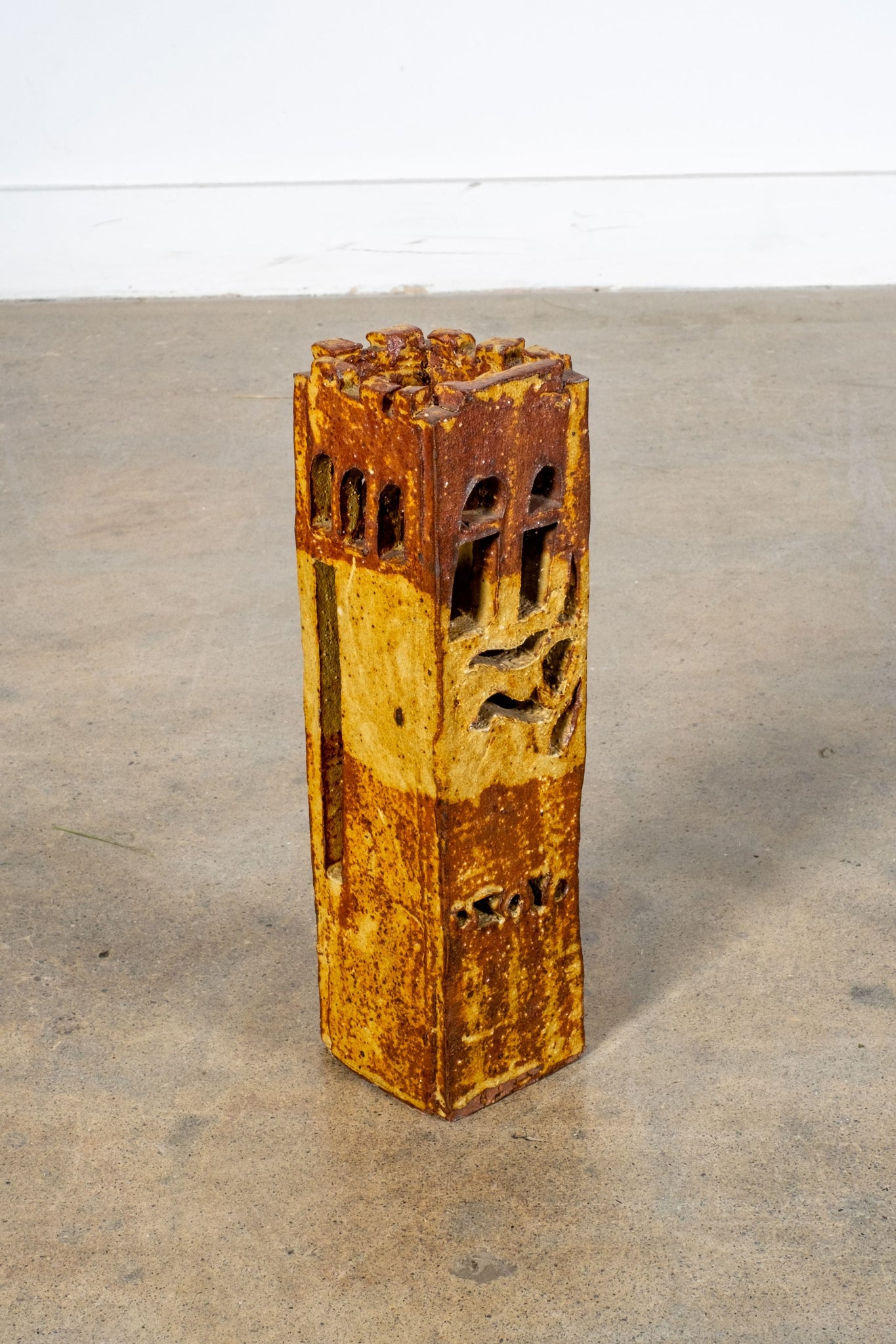 Brutalist Studio Pottery Vase | Bonne Choice