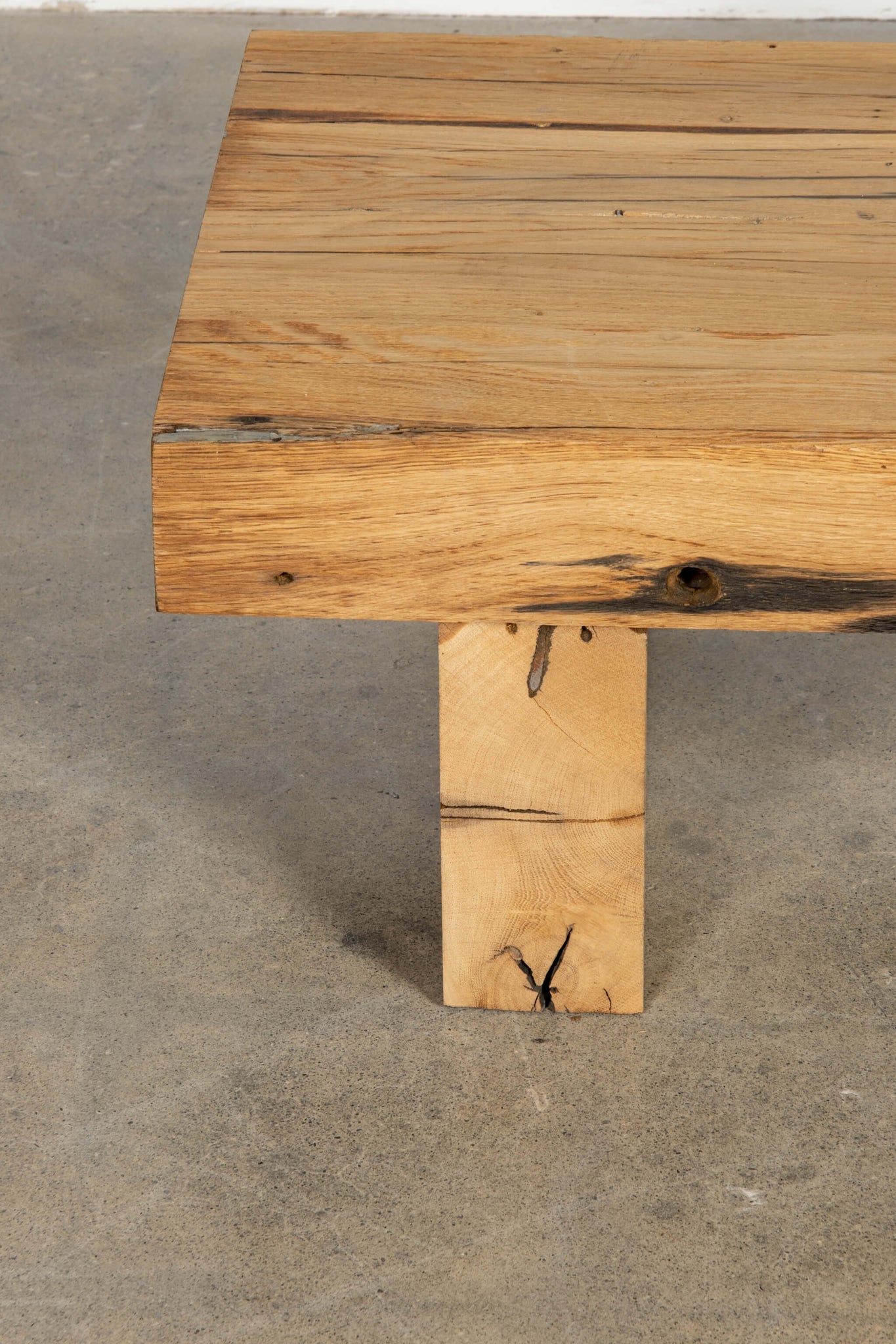 Bonne Choice - Brutalist Wooden Coffee Table