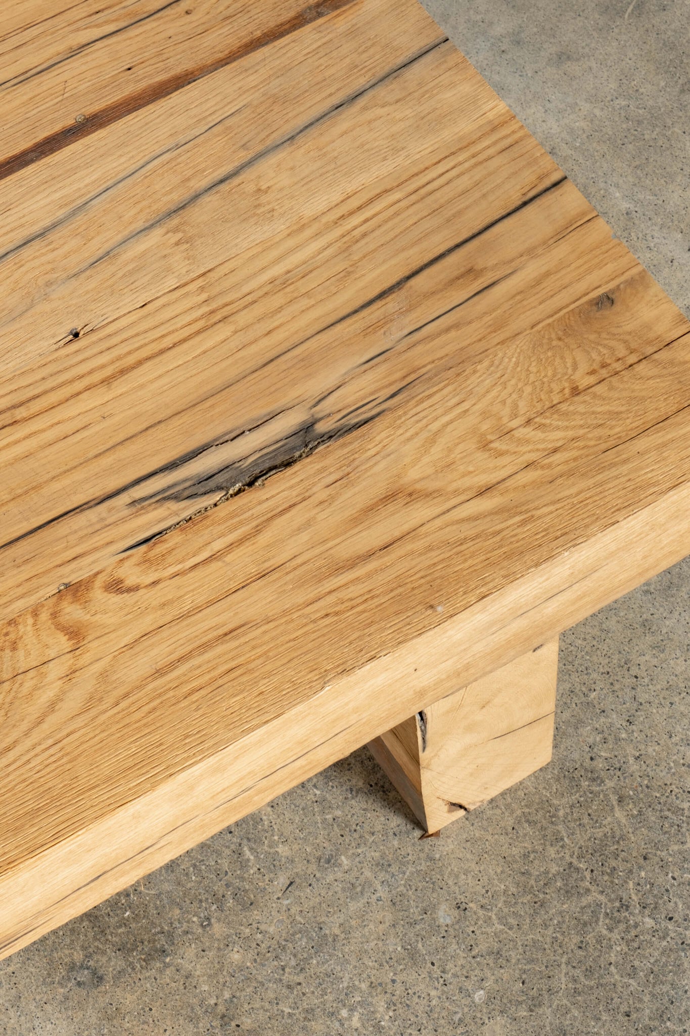 Bonne Choice - Brutalist Wooden Coffee Table