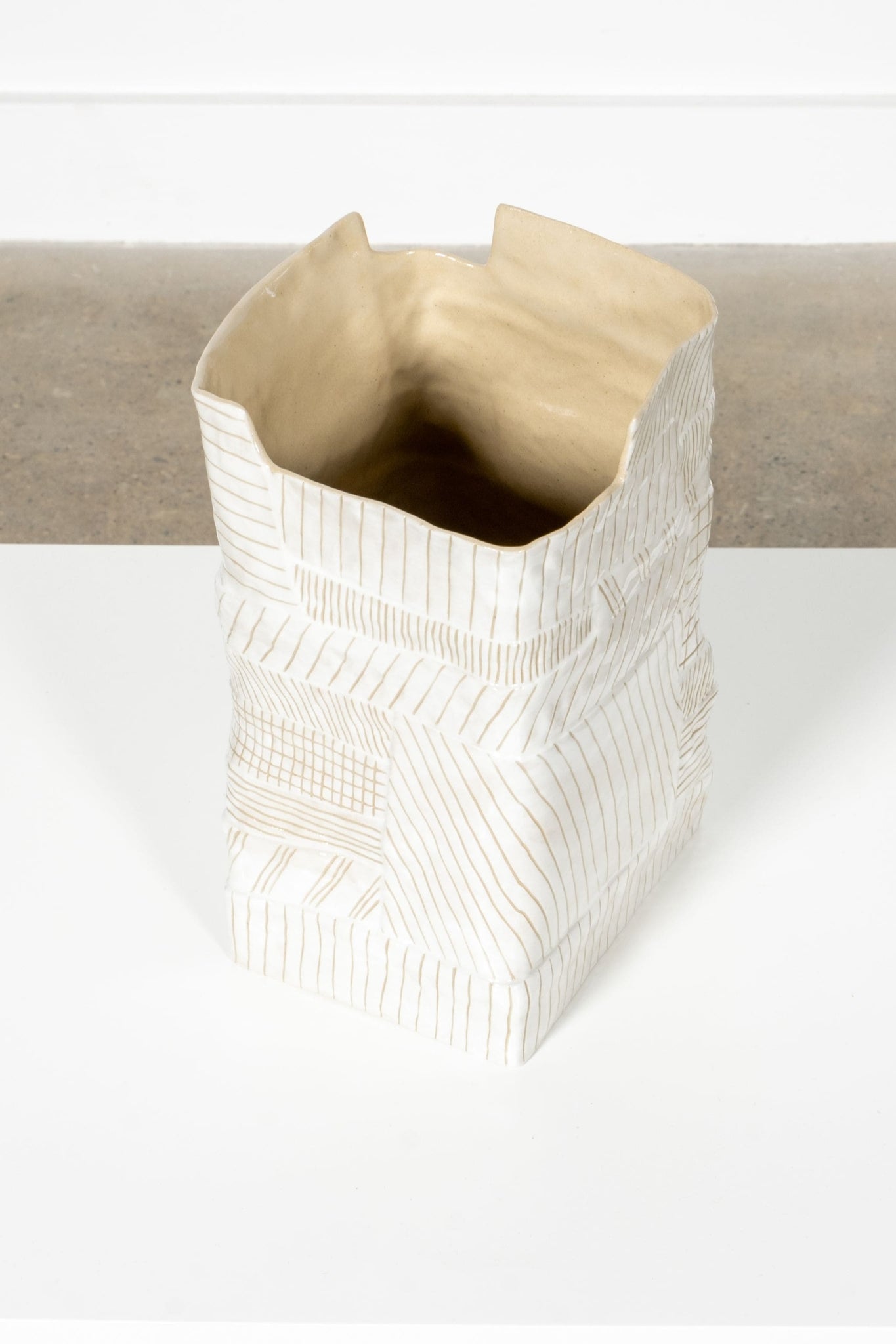 Vase Amélie - Large, Blanc Valérie Gutton | Bonne Choice