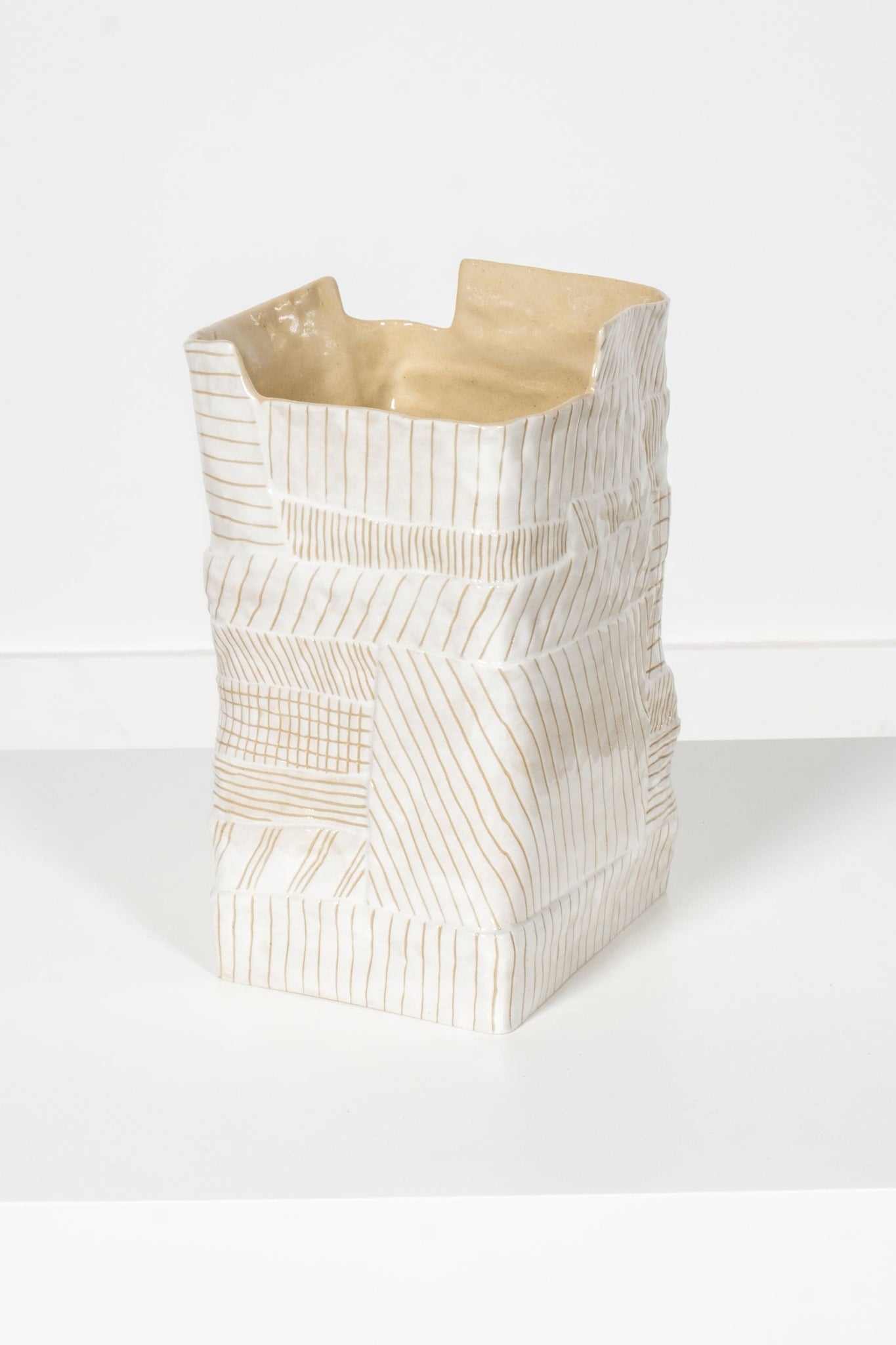 Vase Amélie - Large, Blanc Valérie Gutton | Bonne Choice